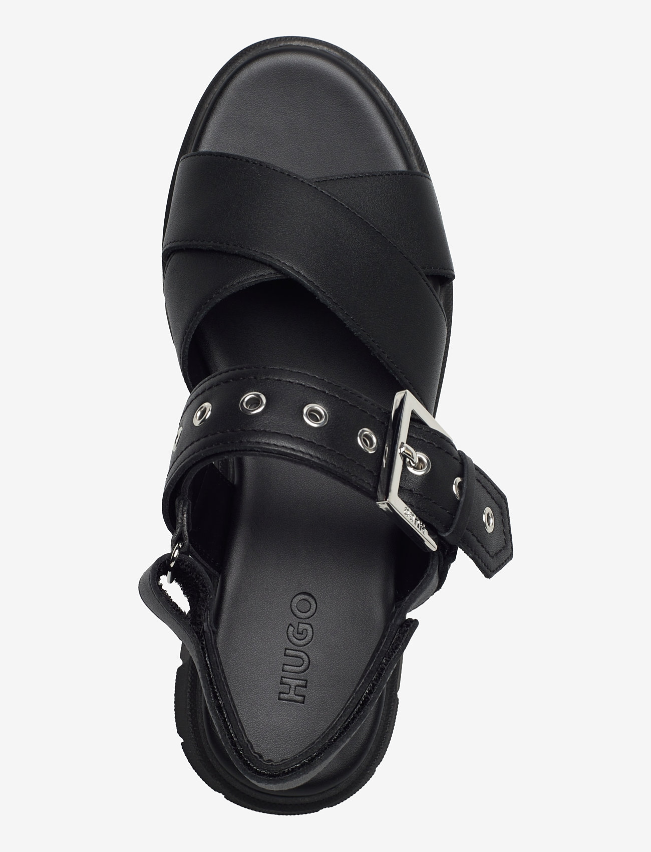 HUGO - Kris_Sandal_BKNA - flade sandaler - black - 3