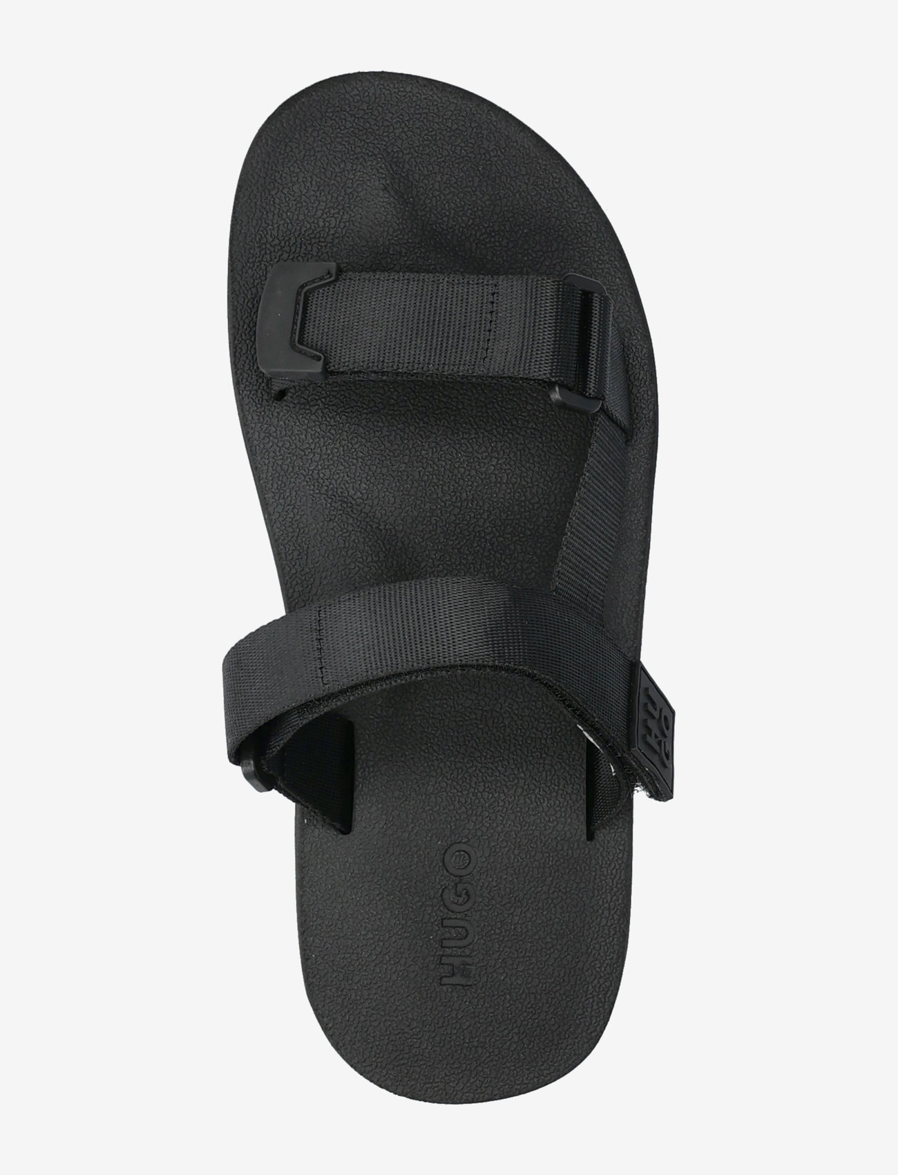 HUGO - Zaralyn_Sandal_WB - flat sandals - black - 3