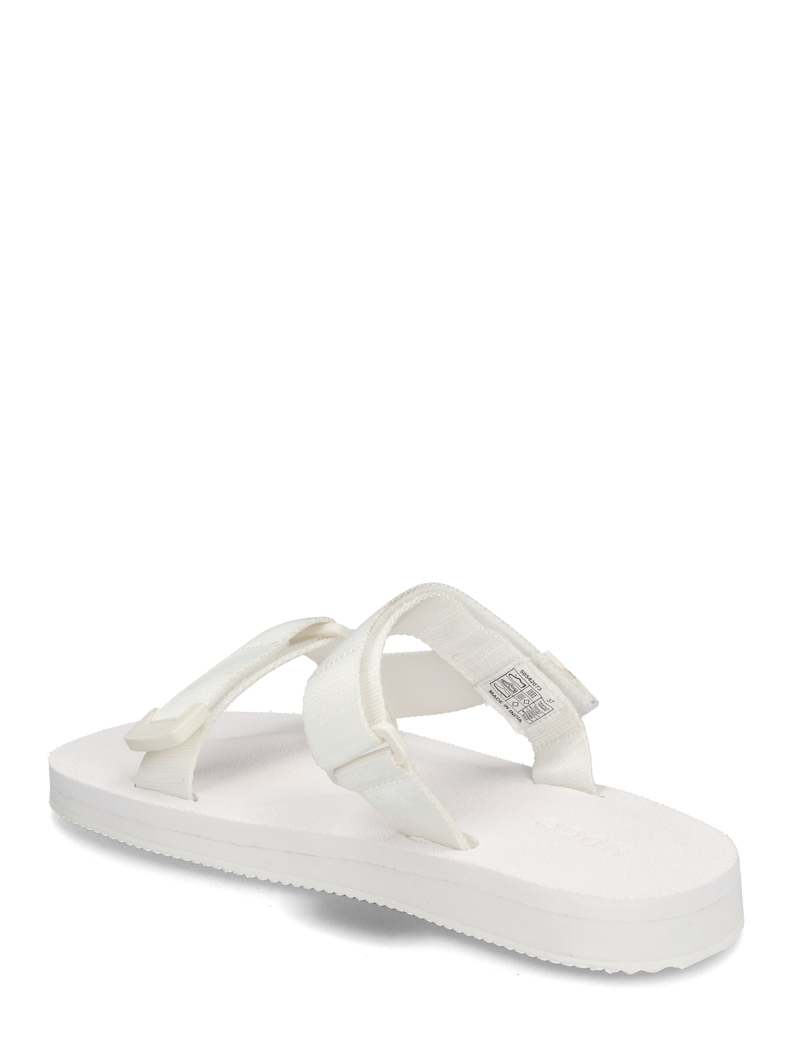 HUGO - Zaralyn_Sandal_WB - flache sandalen - natural - 2