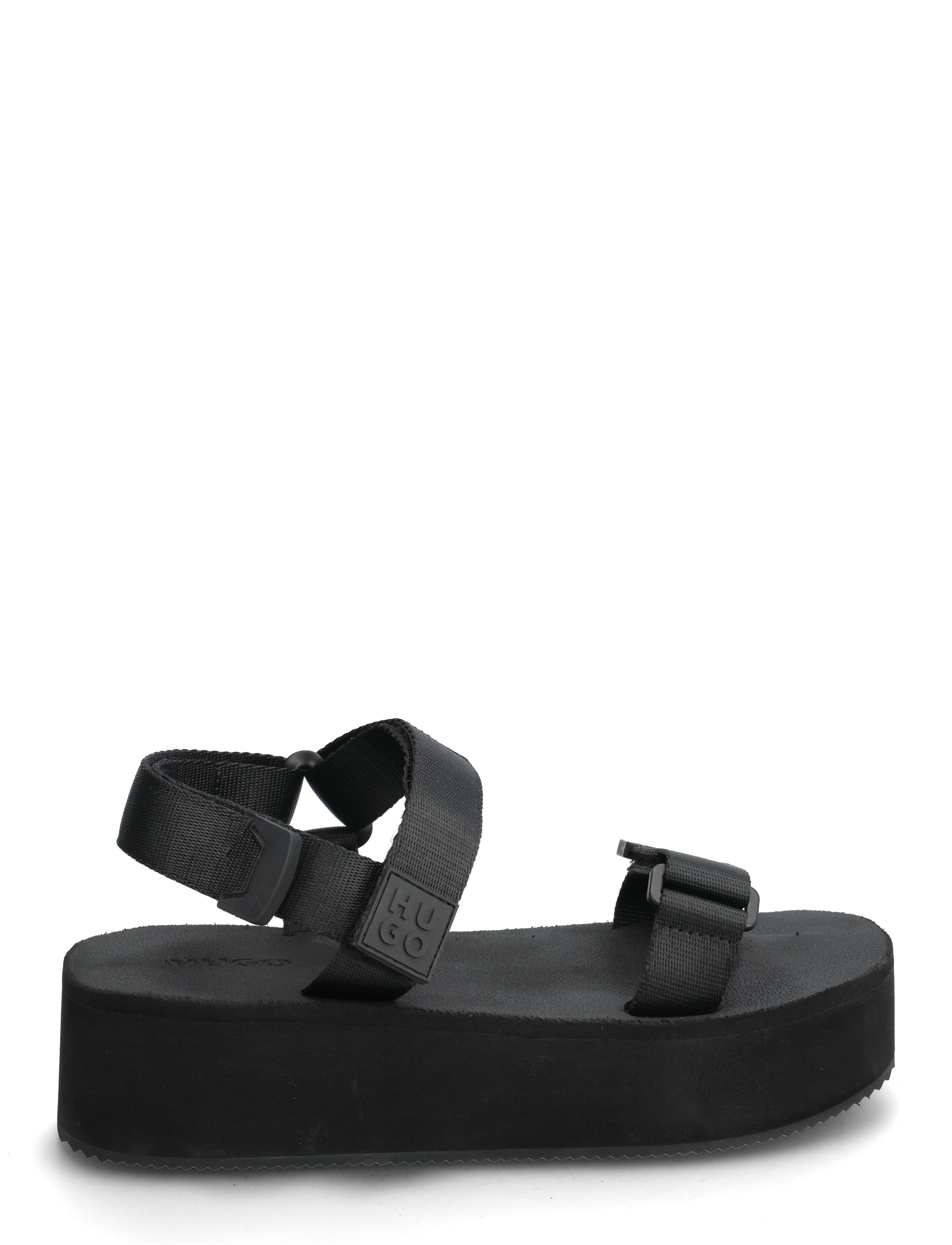 HUGO - Zaralyn_SandalPlt_WB - platform sandals - black - 1