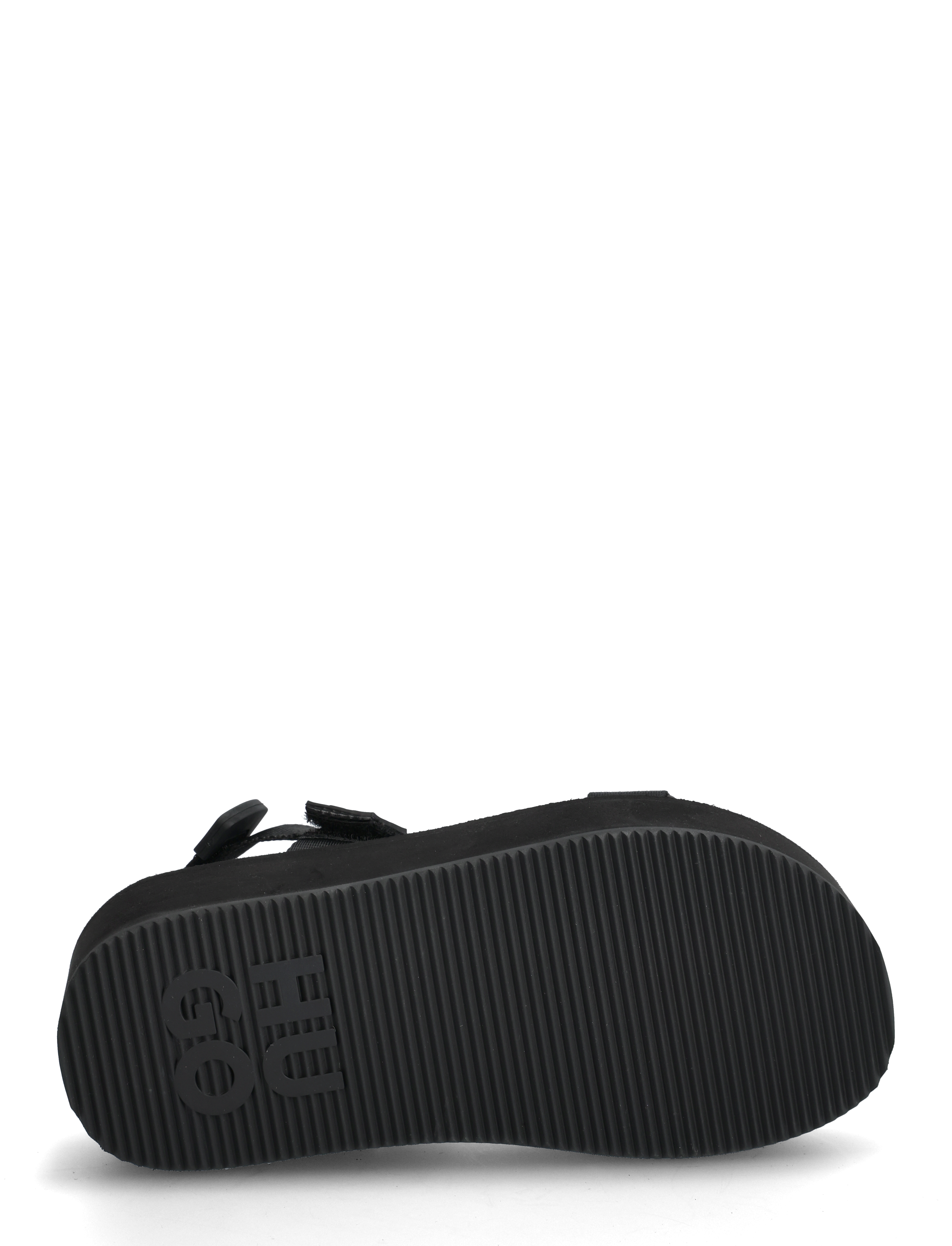 HUGO - Zaralyn_SandalPlt_WB - platform sandals - black - 4