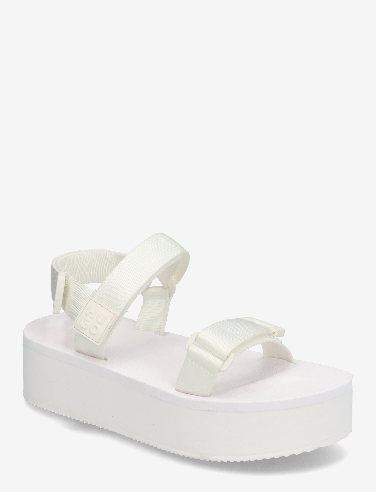 HUGO - Zaralyn_SandalPlt_WB - plateau-sandalen - natural - 0