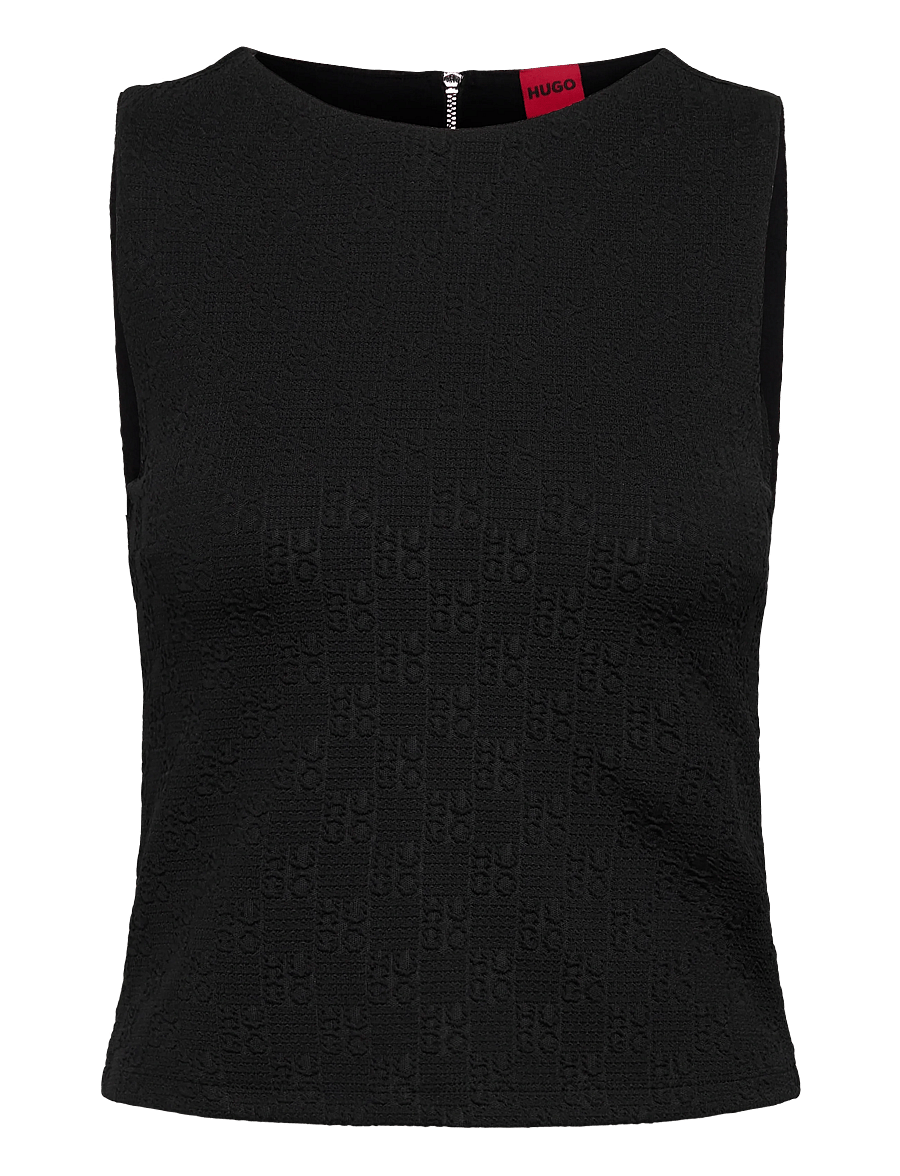 HUGO - Daironi - varrukateta topid - black - 0
