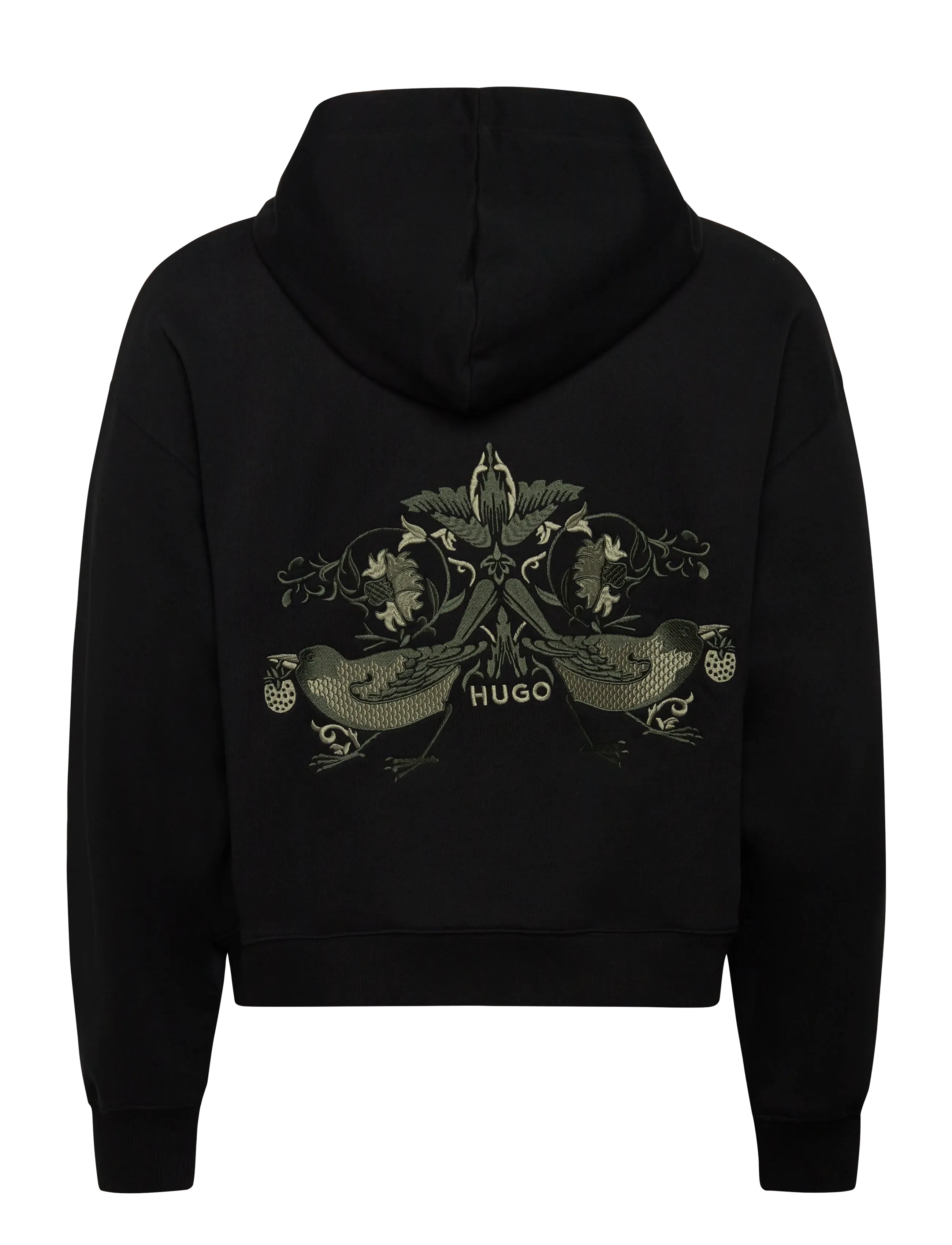 HUGO - Dimstone - kapuutsiga dressipluusid - black - 1