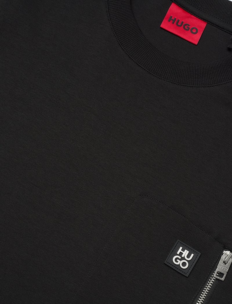 HUGO - Dargentee - langærmede t-shirts - black - 2