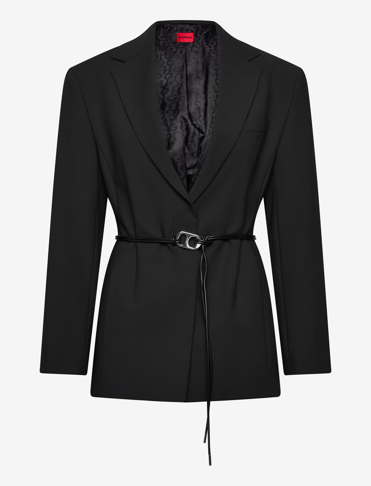 HUGO - Antera - vööga bleiserid - black - 0