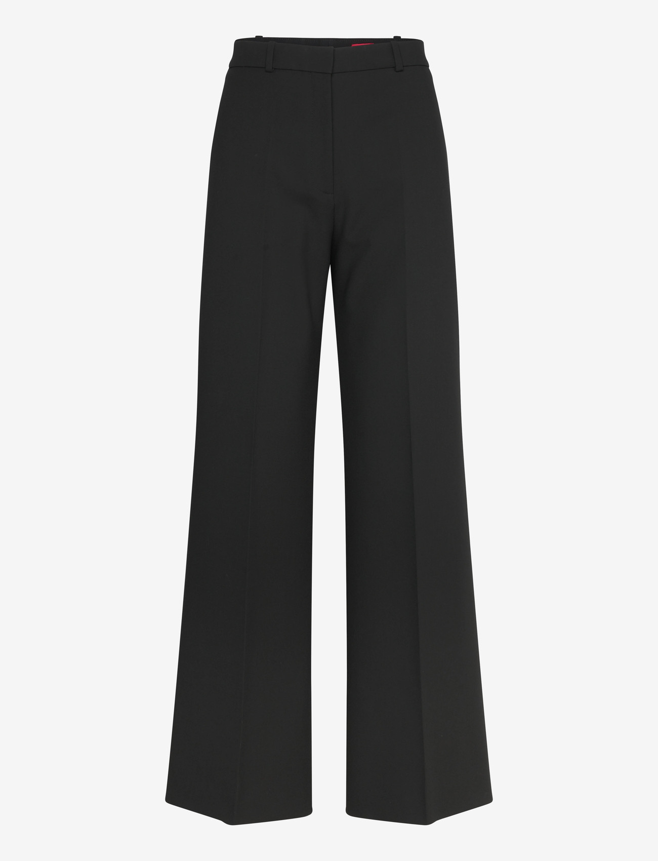 HUGO - Hasmina - laia säärega püksid - black - 0