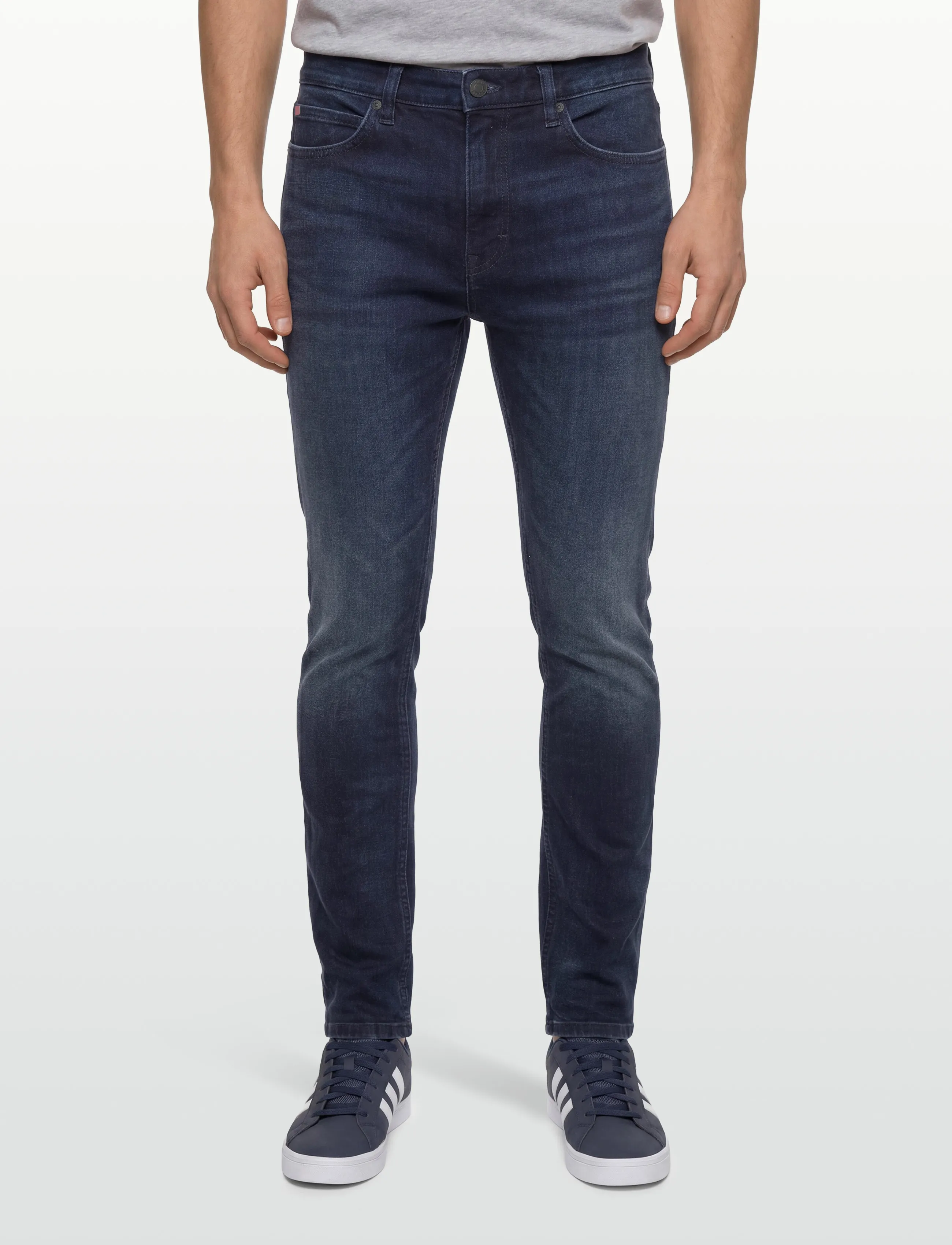 HUGO - HUGO 734 - slim fit jeans - medium blue - 3