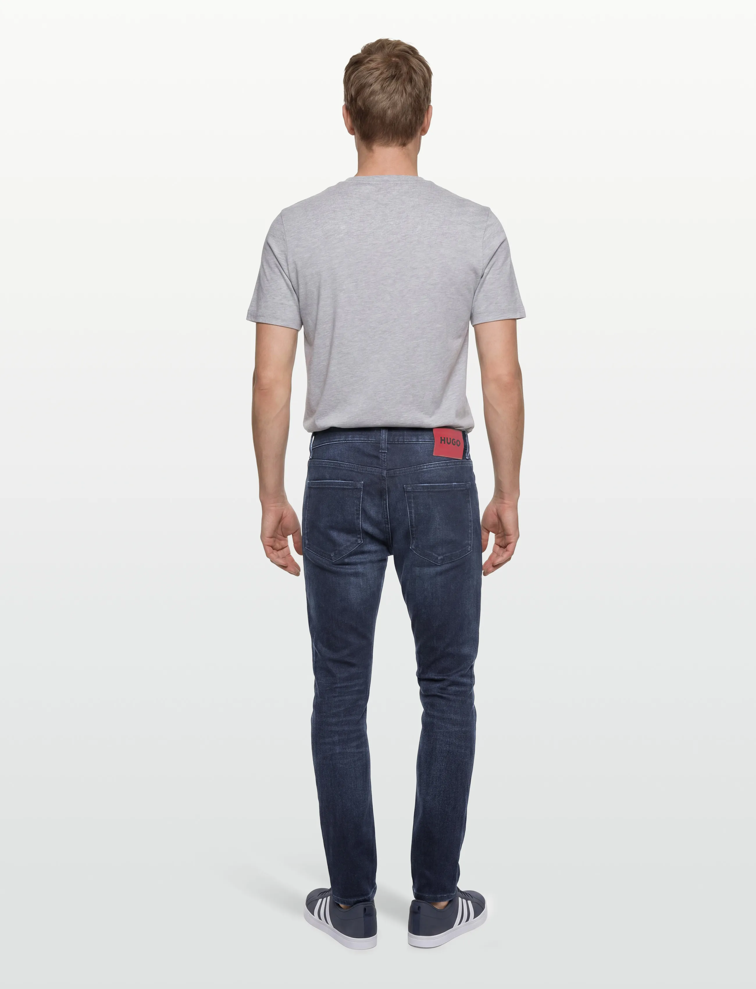 HUGO - HUGO 734 - slim fit jeans - medium blue - 4