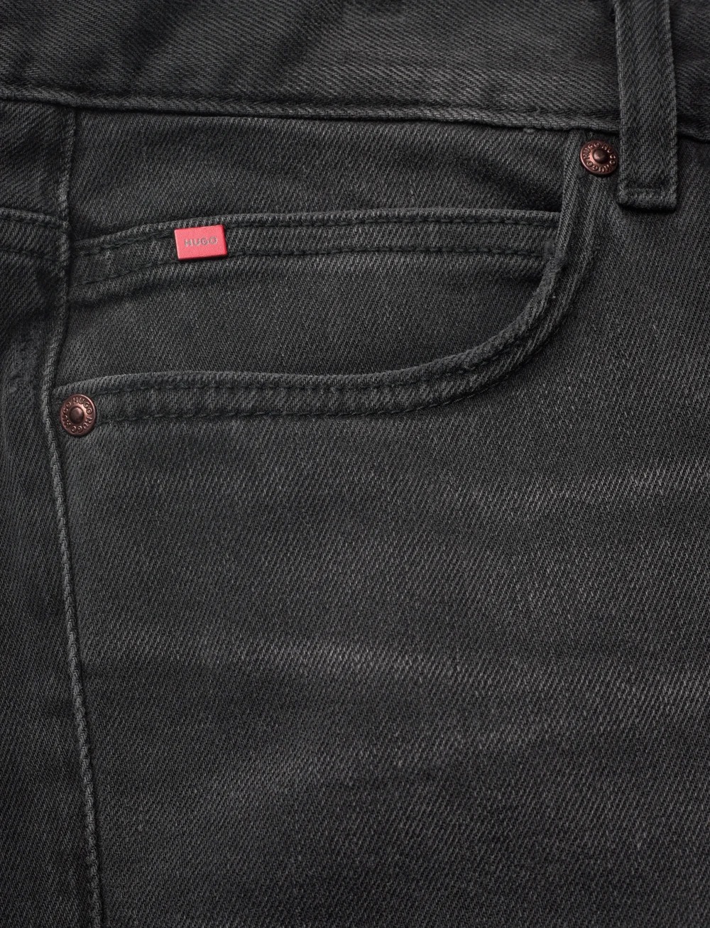 HUGO - HUGO 708 - tavalised teksad - medium grey - 2