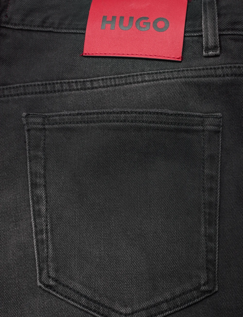 HUGO - HUGO 708 - tavalised teksad - medium grey - 4