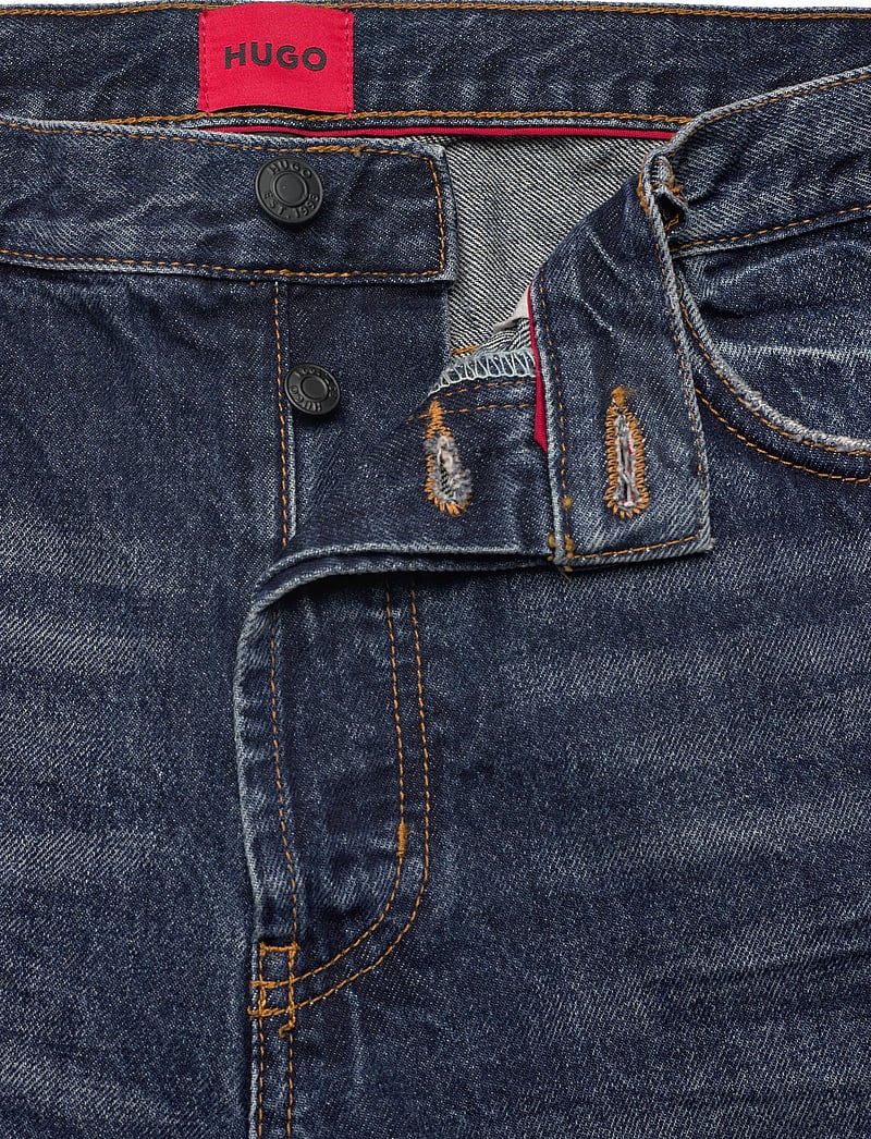 HUGO - HUGO 634 - regular jeans - medium blue - 3