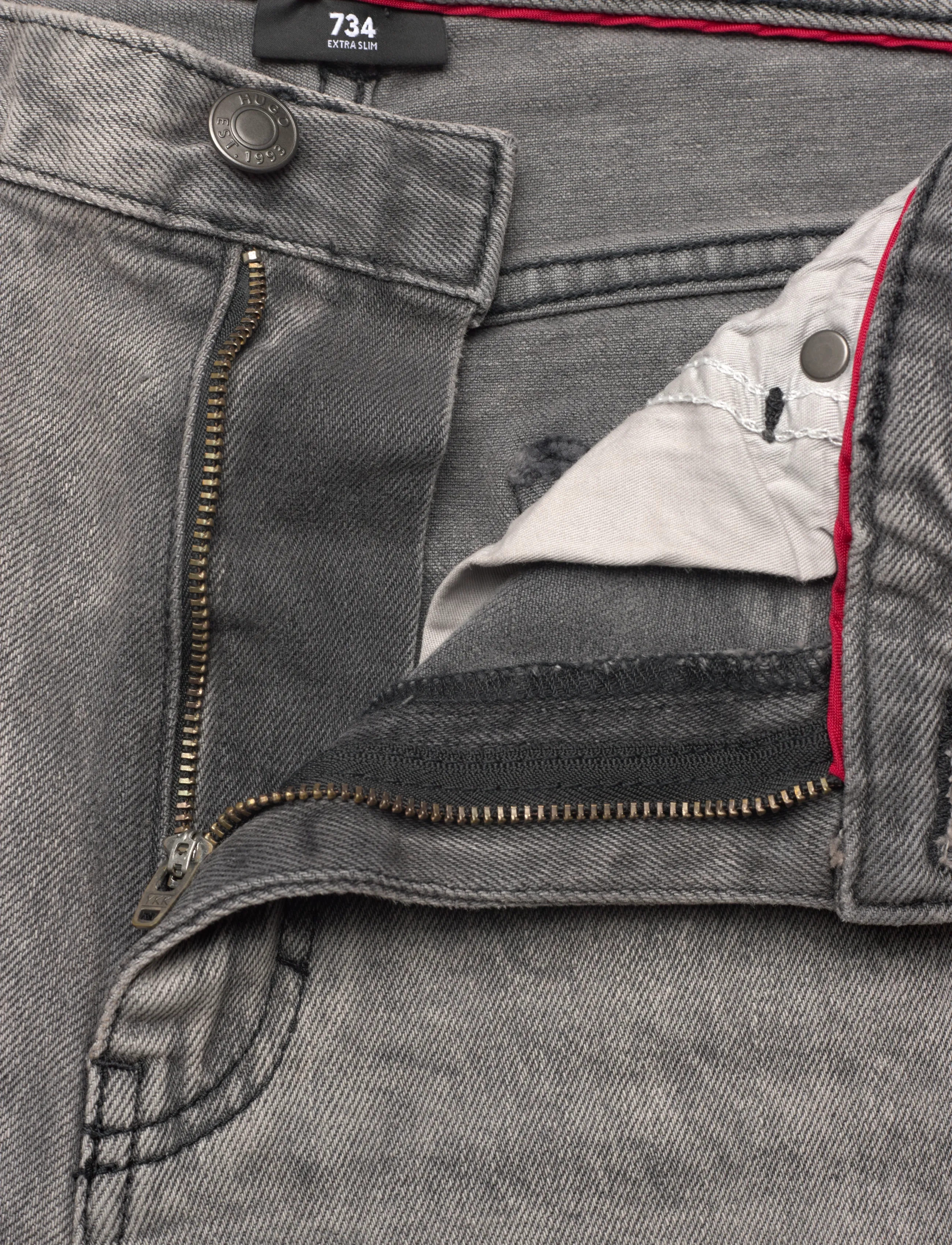 HUGO - HUGO 734 - bukser & jeans - silver - 3