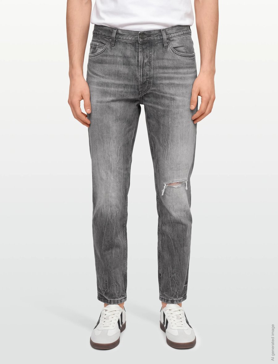 HUGO - HUGO 634 - slim-fit jeans - dark grey - 3