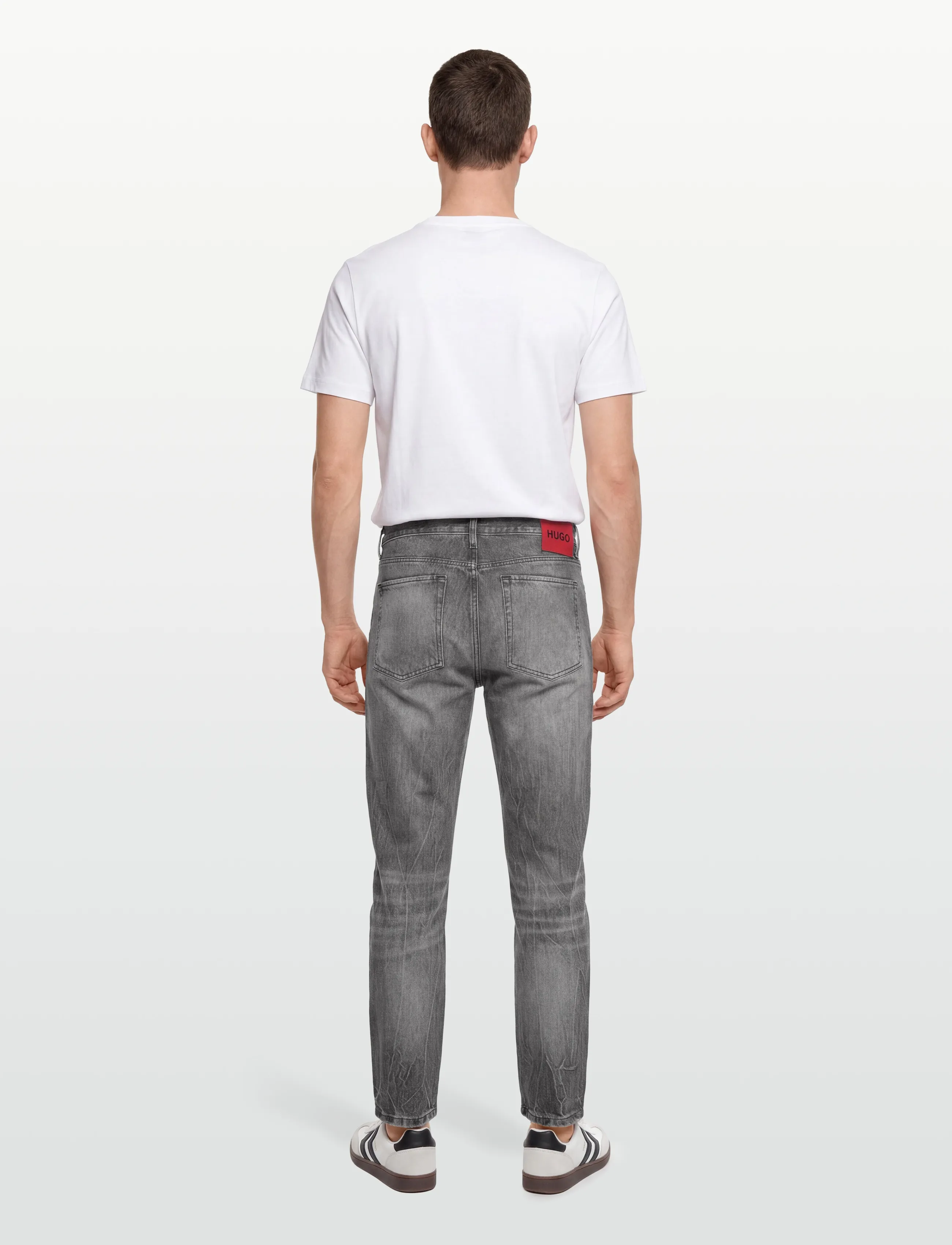 HUGO - HUGO 634 - slim-fit jeans - dark grey - 4