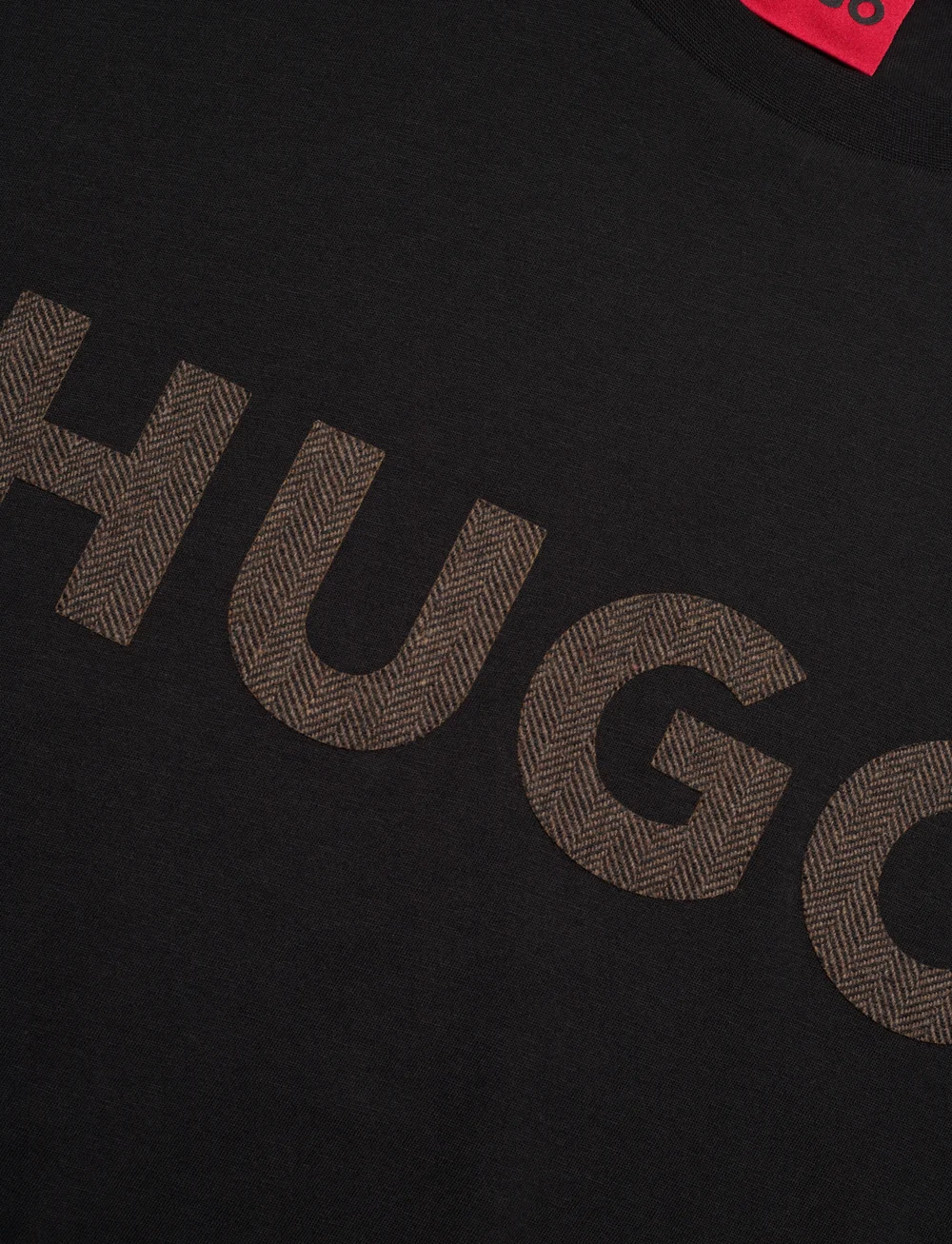 HUGO - Dulivio_U253 - lühikeste varrukatega t-särgid - black - 2