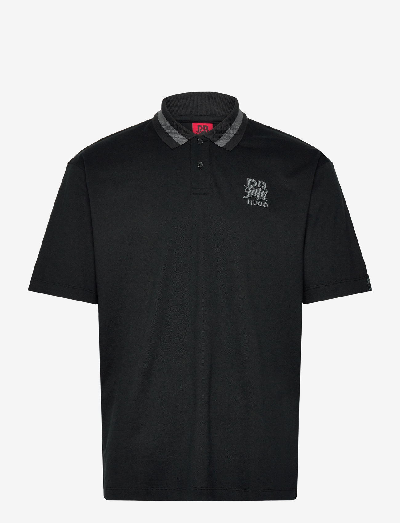 HUGO - Dodac_RB - kortærmede poloer - black - 0