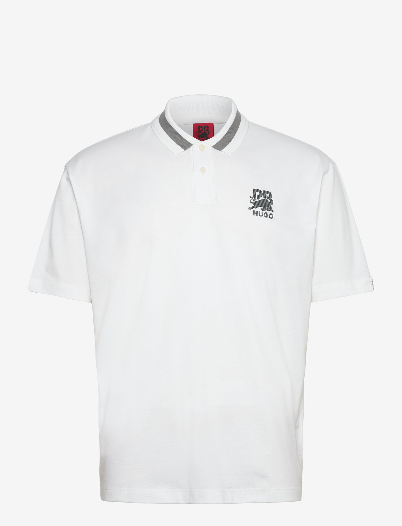 HUGO - Dodac_RB - kortærmede poloer - white - 0
