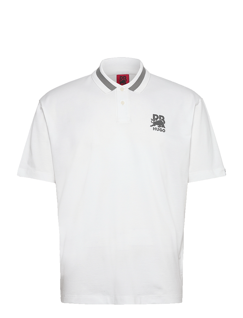 HUGO - Dodac_RB - kortærmede poloer - white - 0