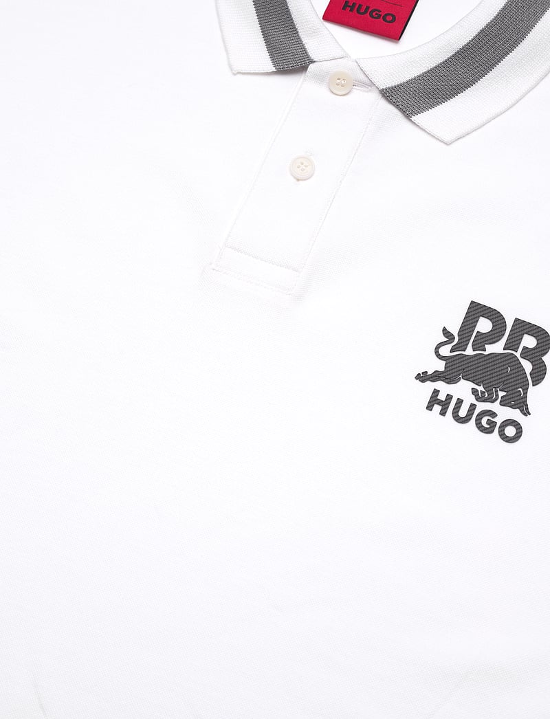 HUGO - Dodac_RB - kortærmede poloer - white - 2
