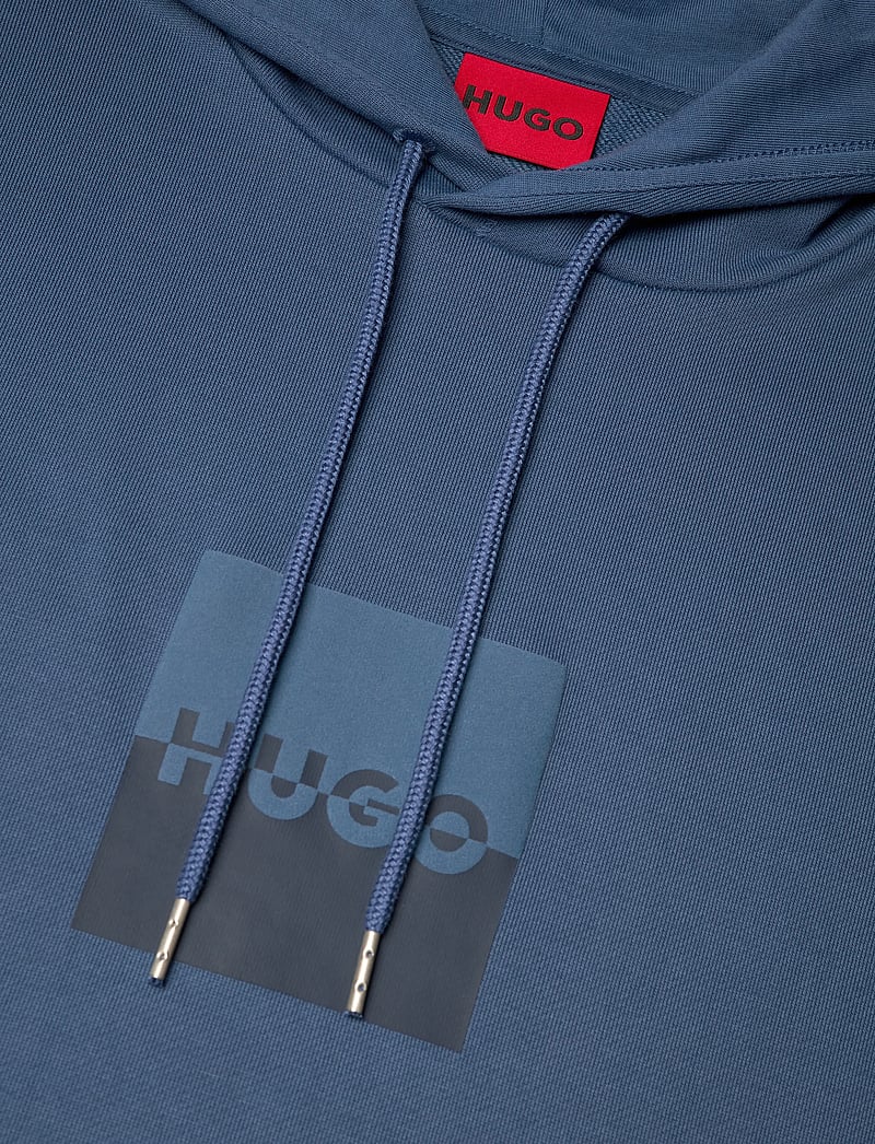 HUGO - Duspliter - hoodies - medium blue - 2