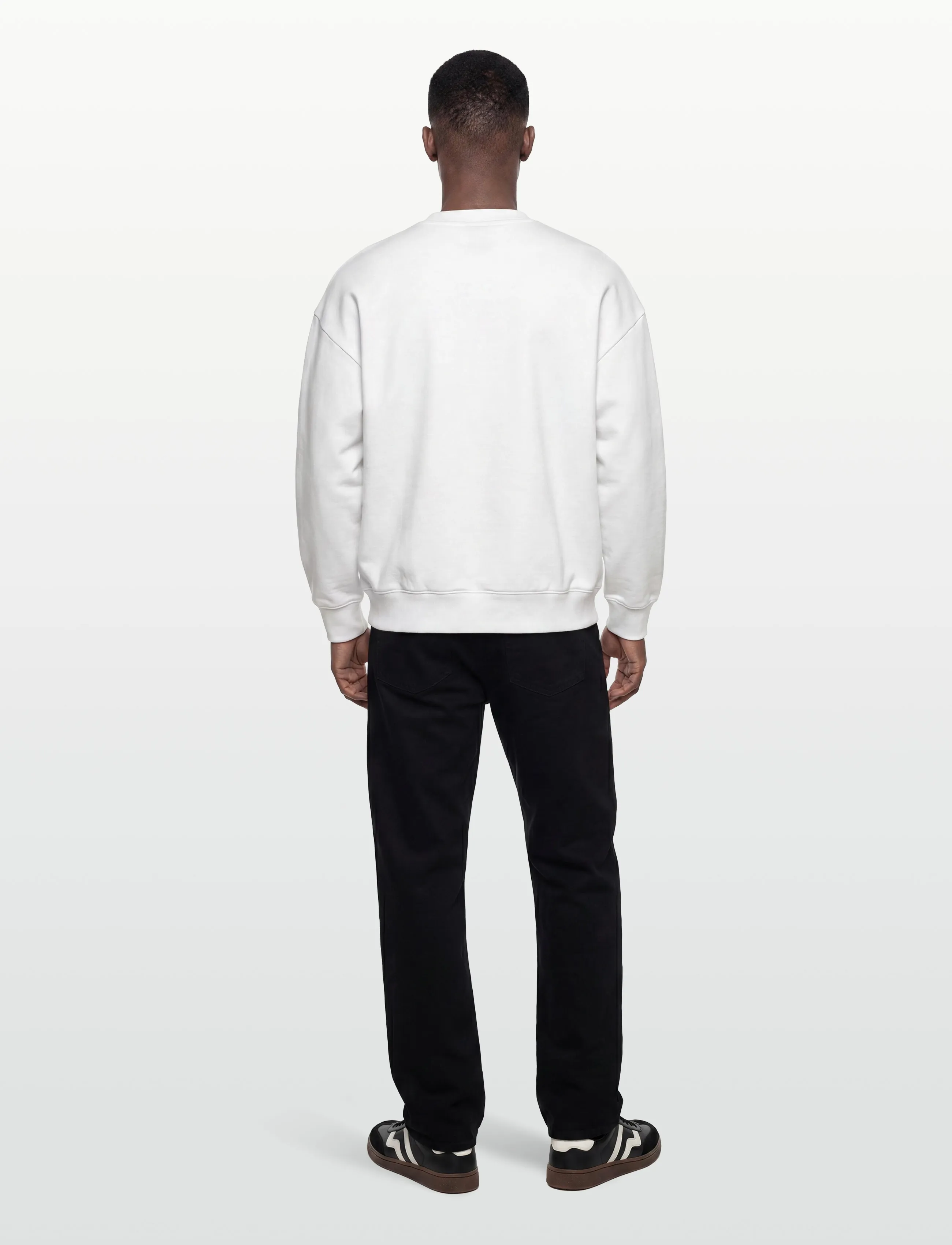 HUGO - Dahrain_RB - sweatshirts - white - 4