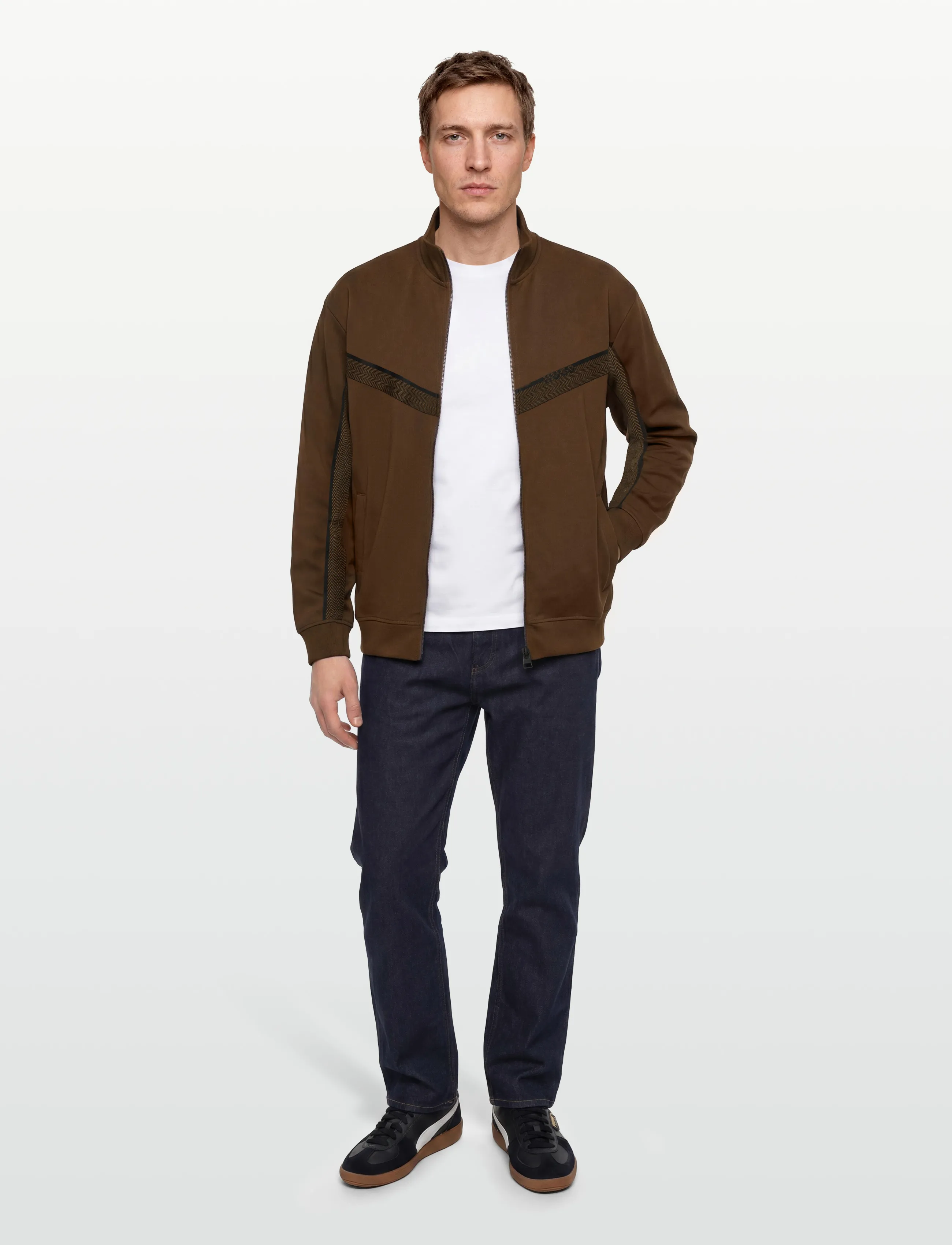 HUGO Dingmoor - Kleidung - MEDIUM BROWN / brown