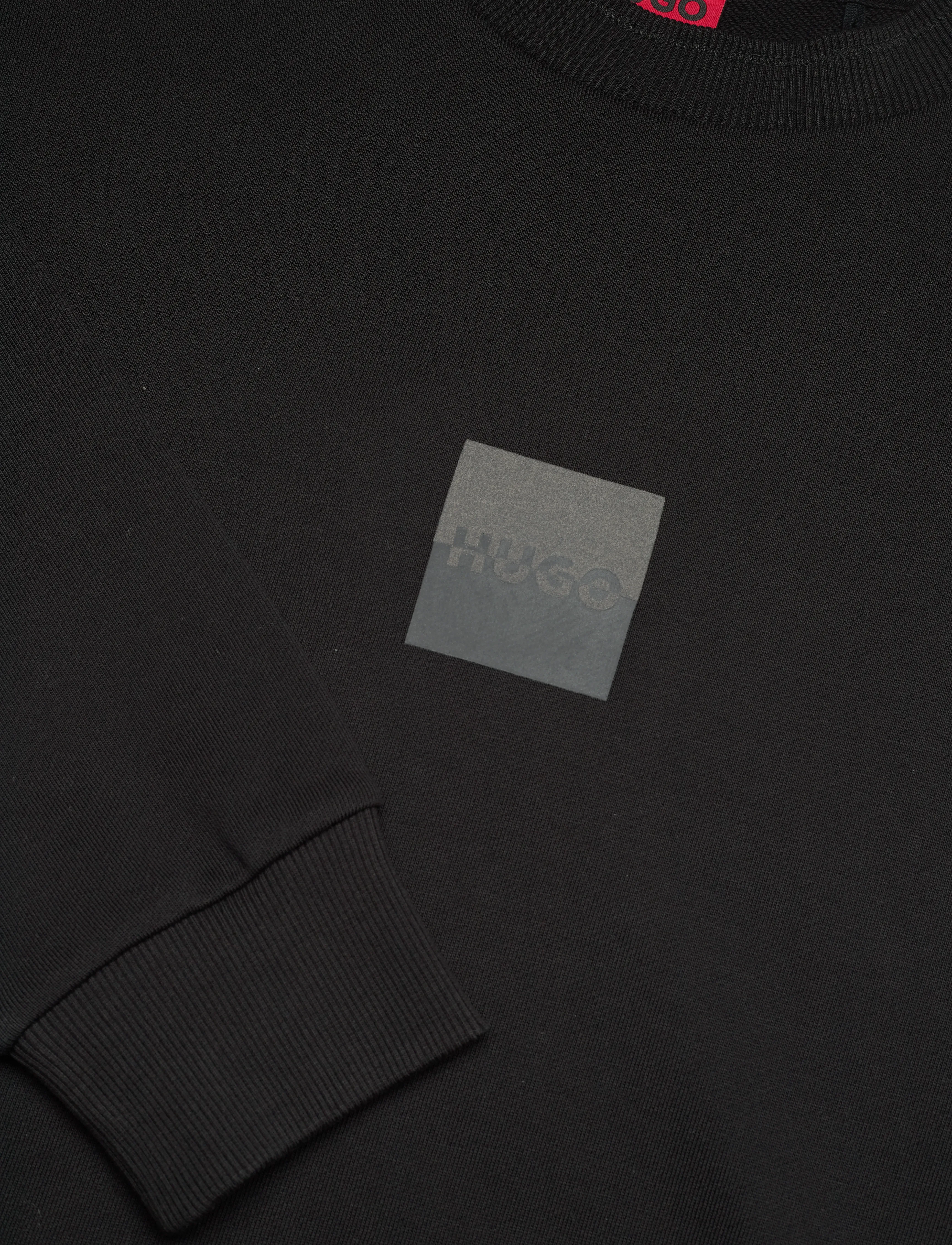 HUGO - Dusplited - sweatshirts - black - 2