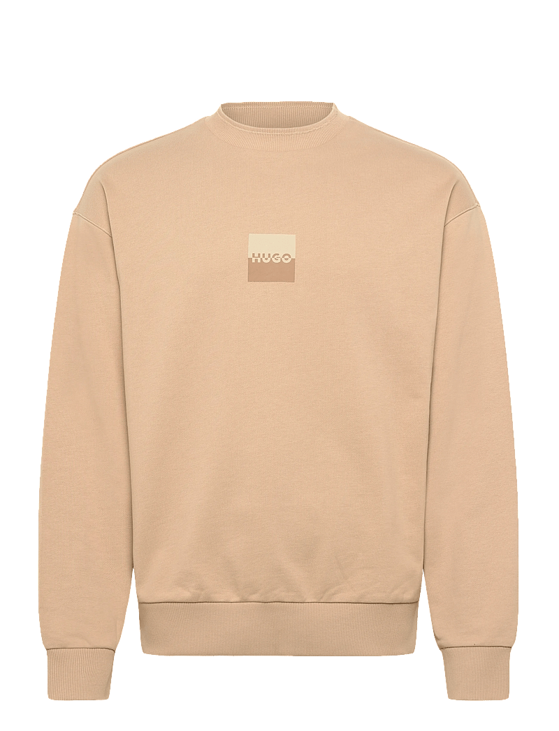 HUGO - Dusplited - sweatshirts - medium beige - 0