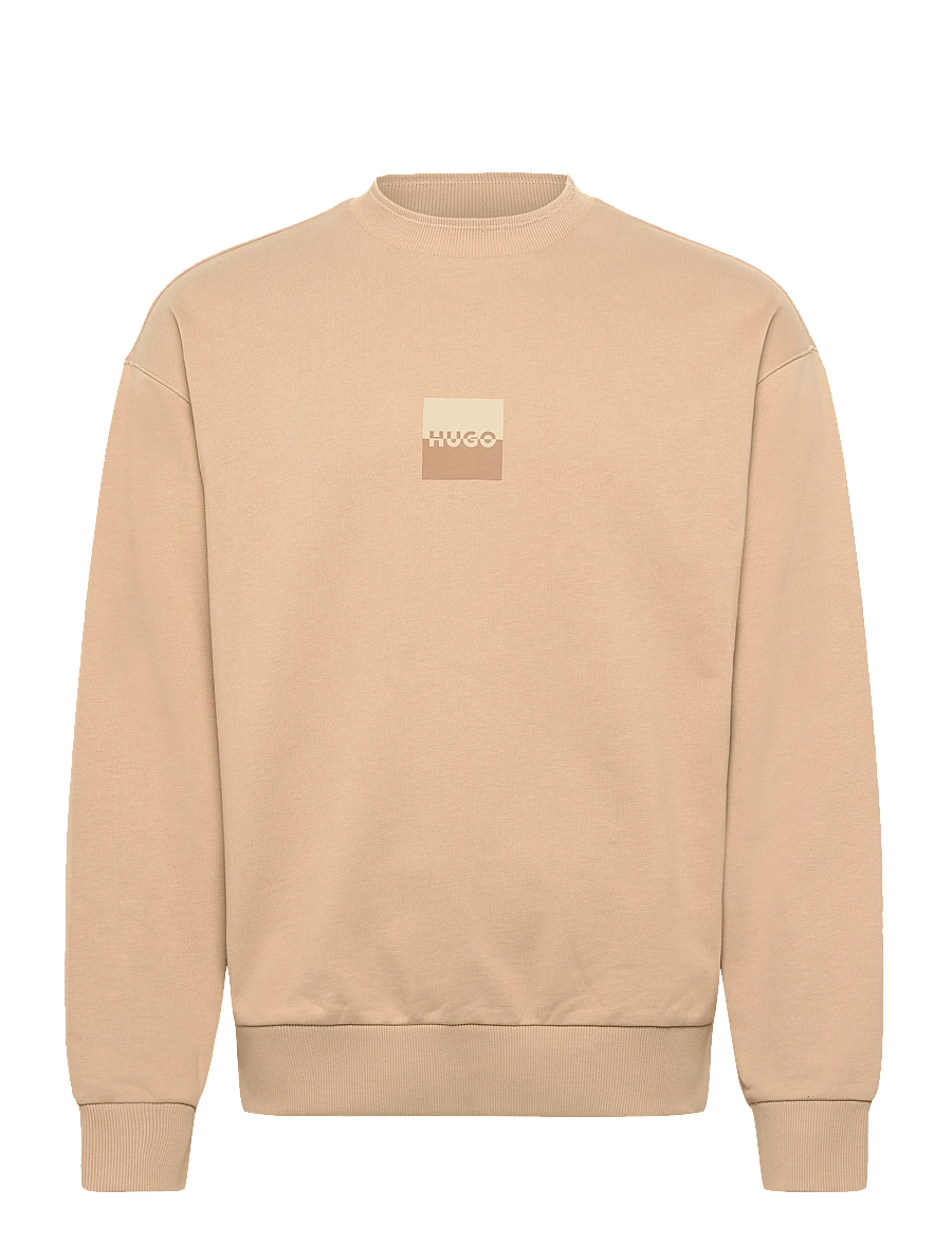 HUGO - Dusplited - sweatshirts - medium beige - 0