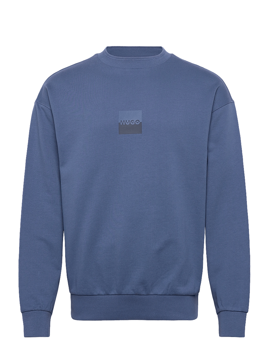 HUGO - Dusplited - sweatshirts - medium blue - 0