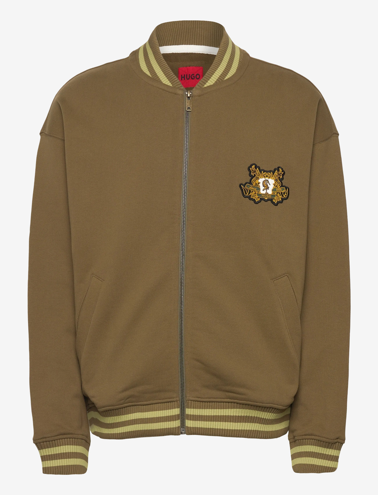 HUGO - Dugbyzip - forårsjakker - open green - 0