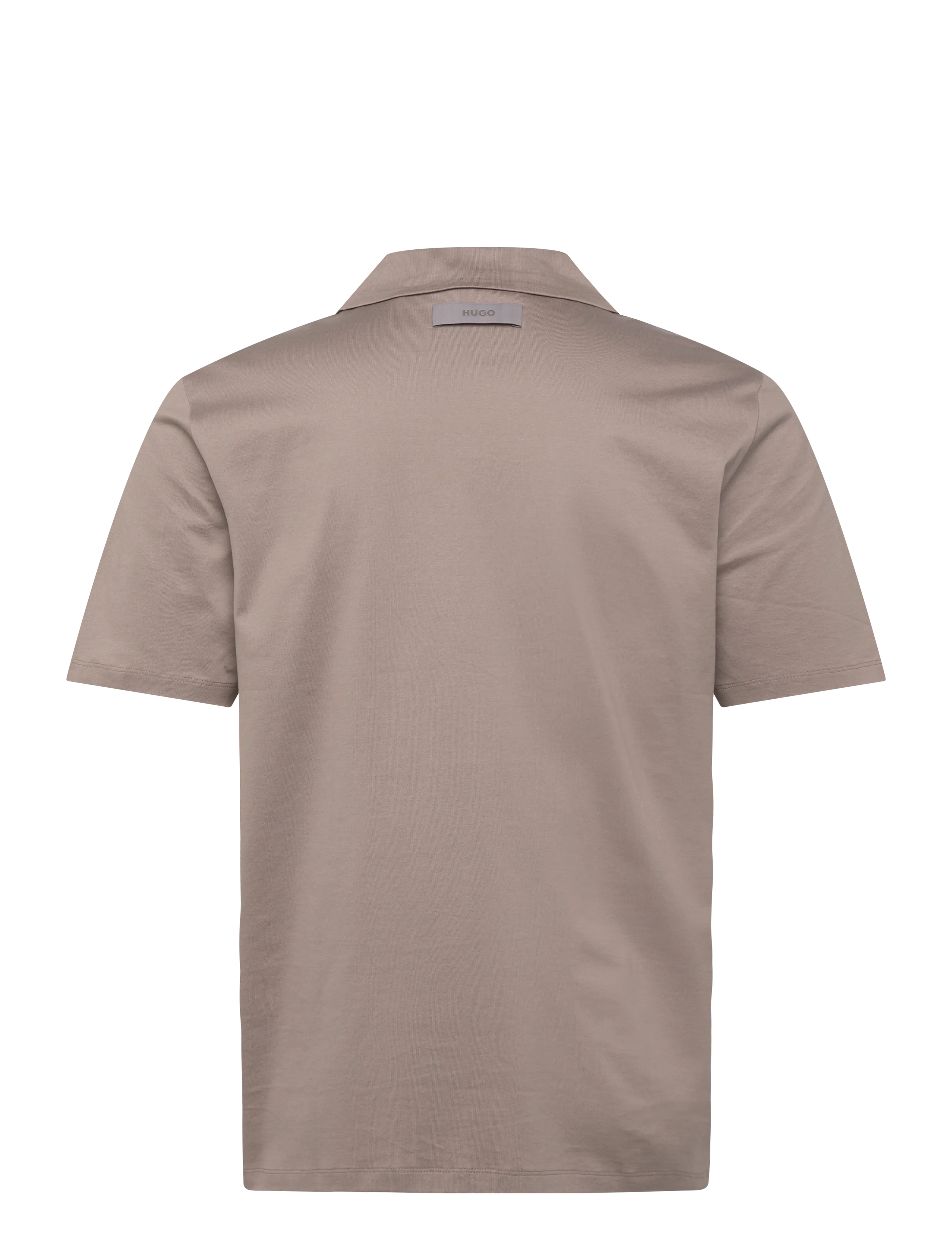 HUGO - Dimerspolo - korte mouwen - light/pastel brown - 2