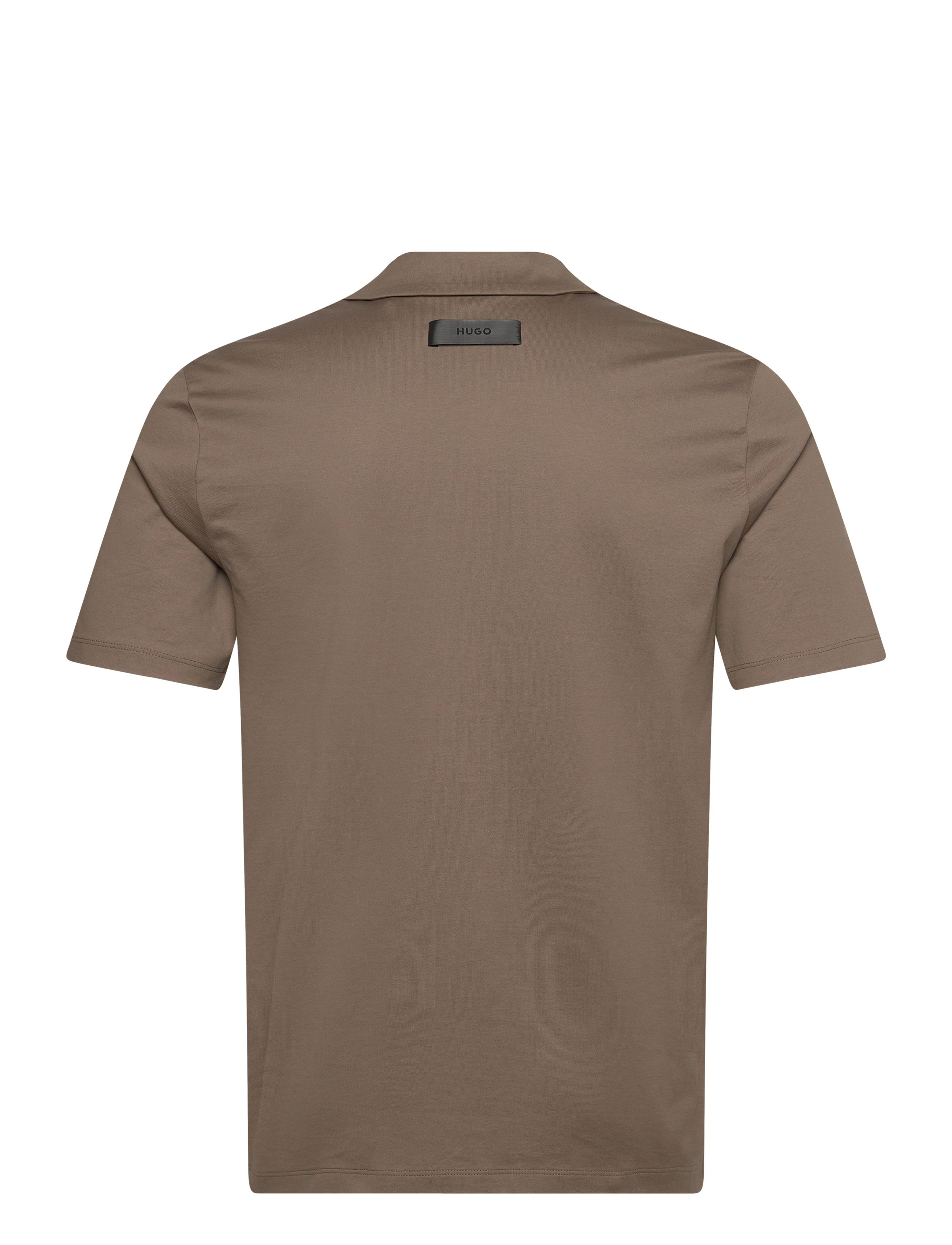 HUGO - Dimerspolo - kurzärmelig - medium brown - 1