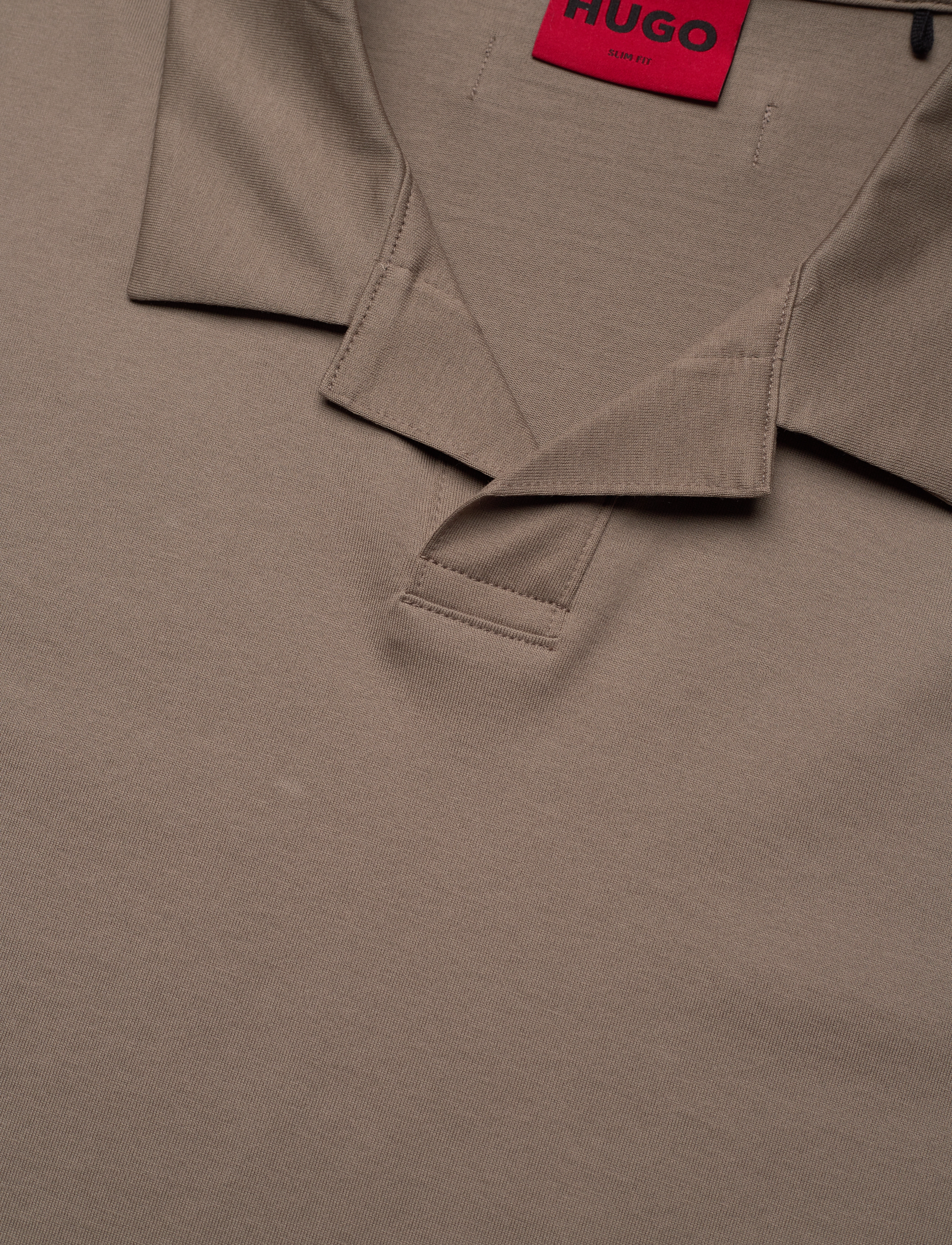 HUGO - Dimerspolo - kurzärmelig - medium brown - 2