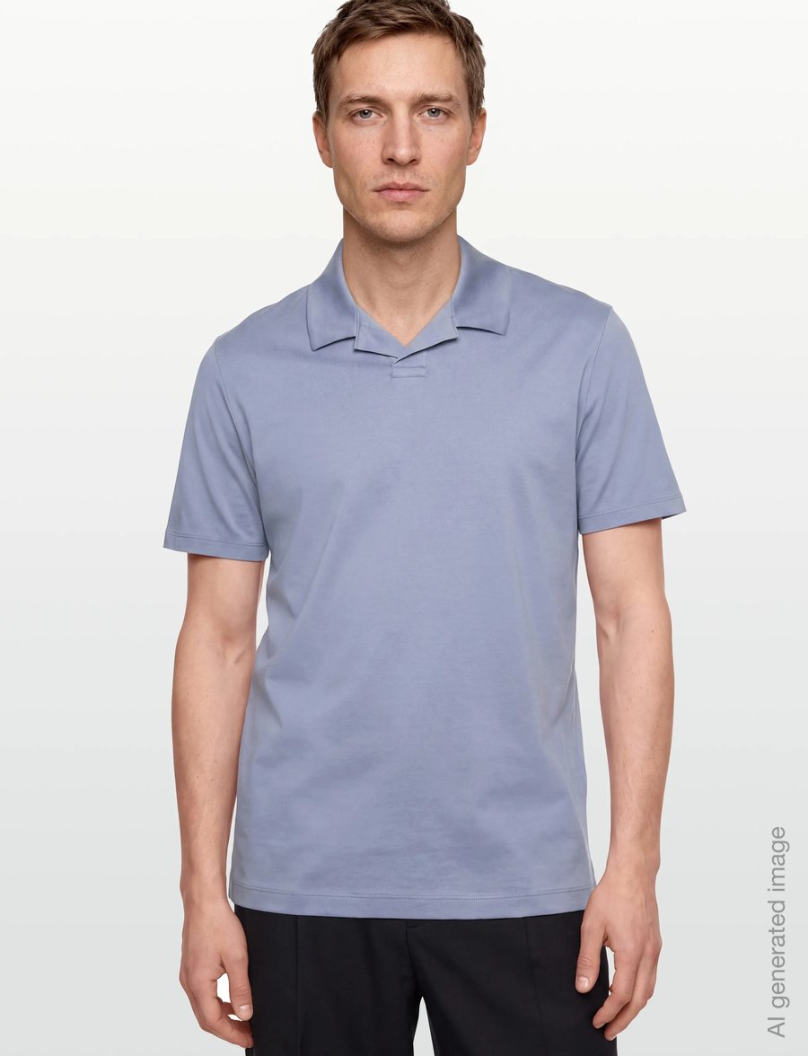 HUGO - Dimerspolo - lühikeste varrukatega polod - medium purple - 3