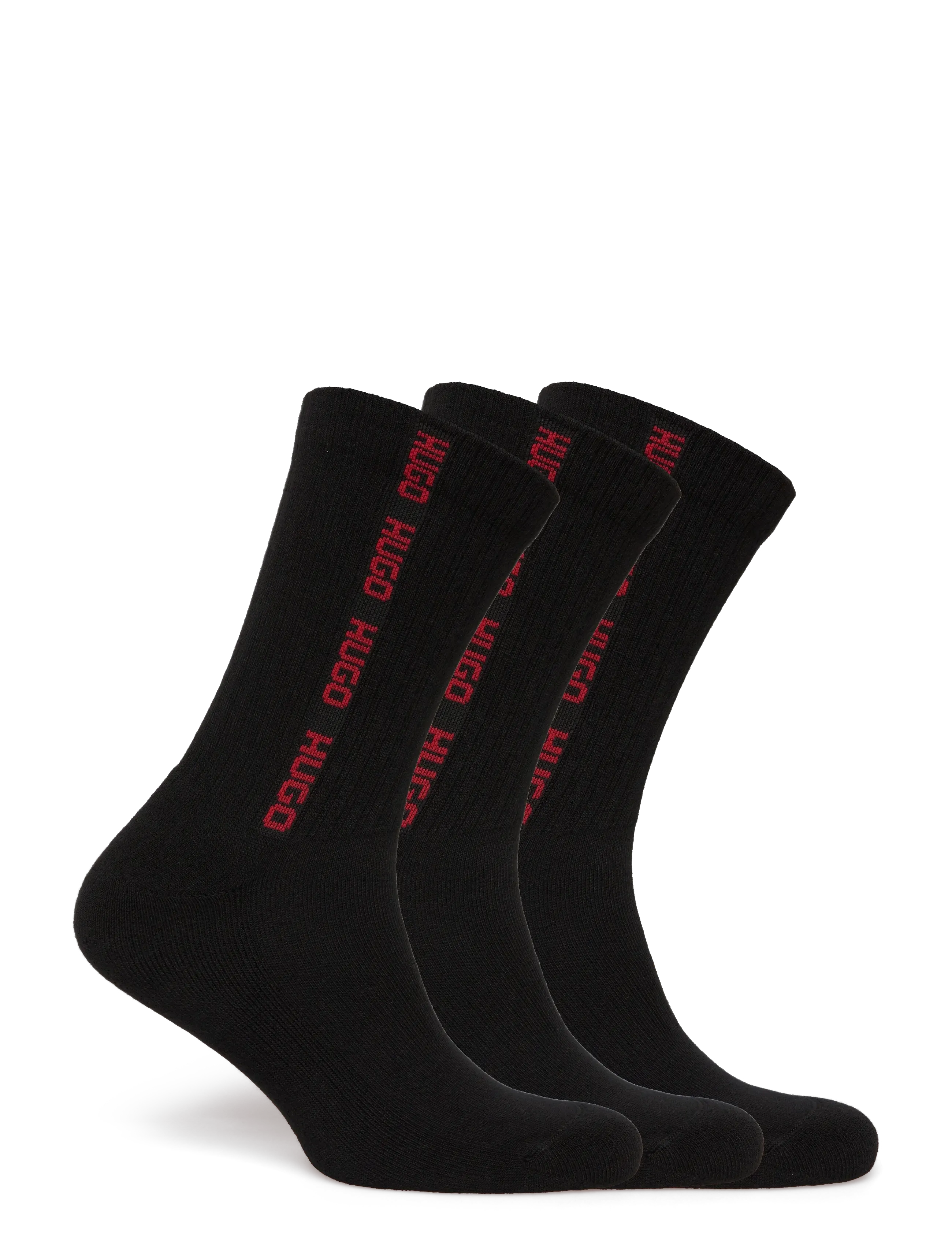 HUGO - 3P QS RIB TAPE MD - black - 1