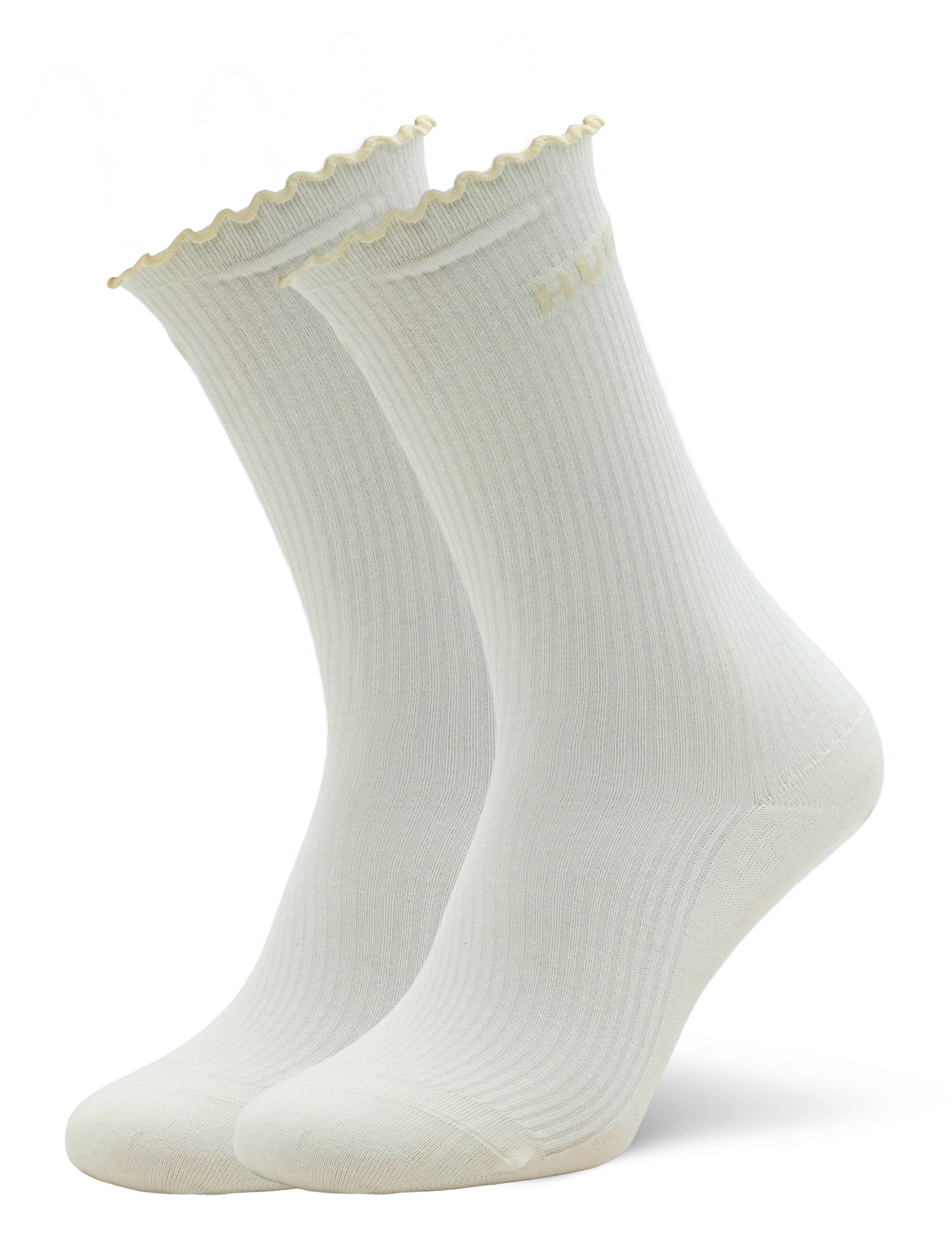 HUGO 2P RS LETTUCE CC W - Undertøj - LIGHT/PASTEL BROWN / cream