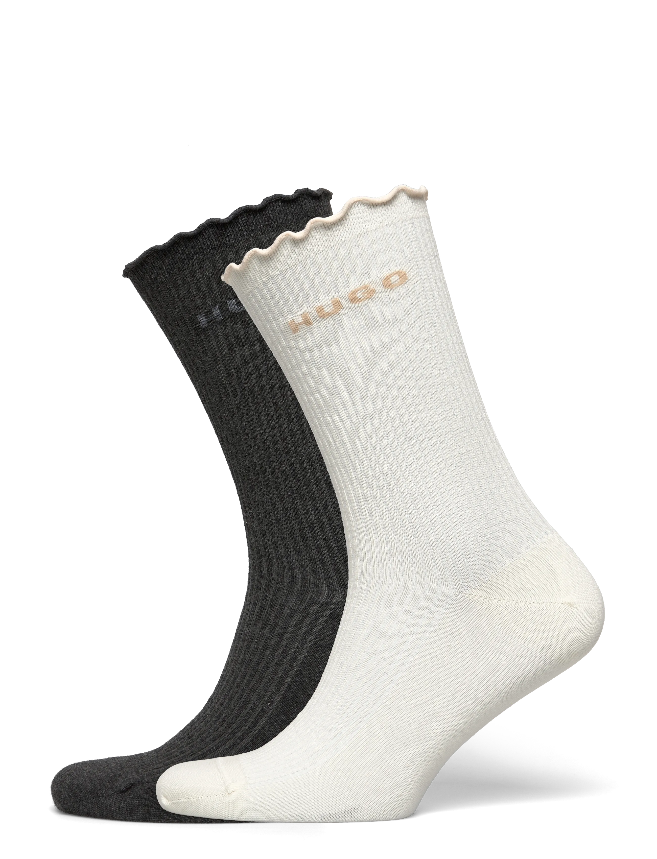 HUGO 2P RS LETTUCE CC W - Sokken - MEDIUM GREY / multi