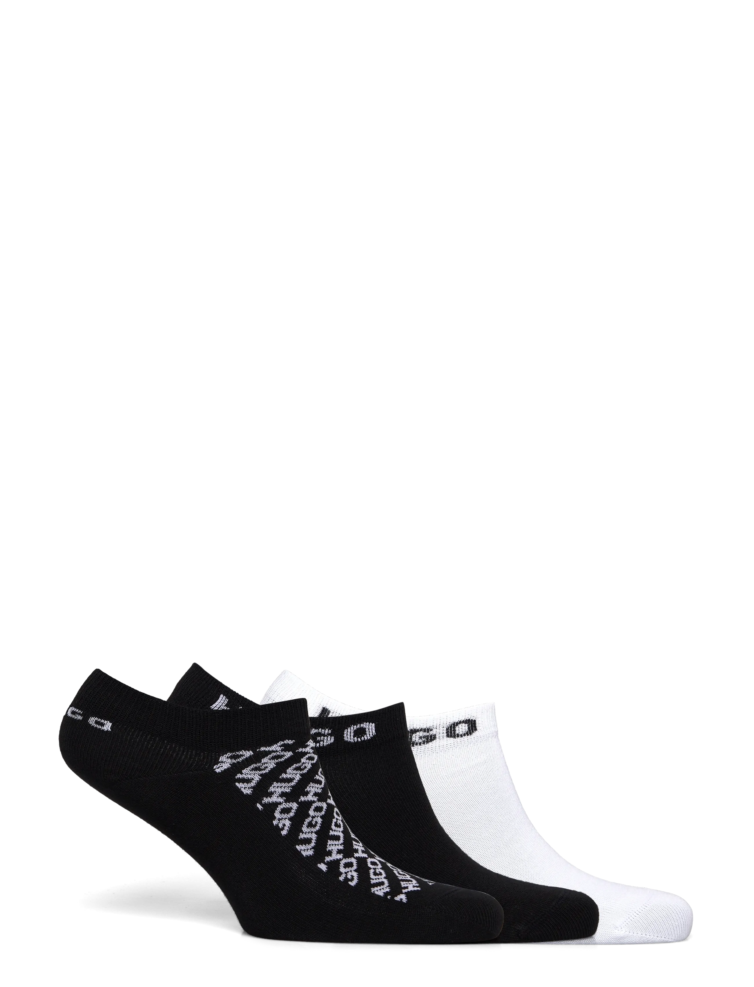 HUGO - 3P AS SLANTMONO CC W - sneackersocken - black - 1
