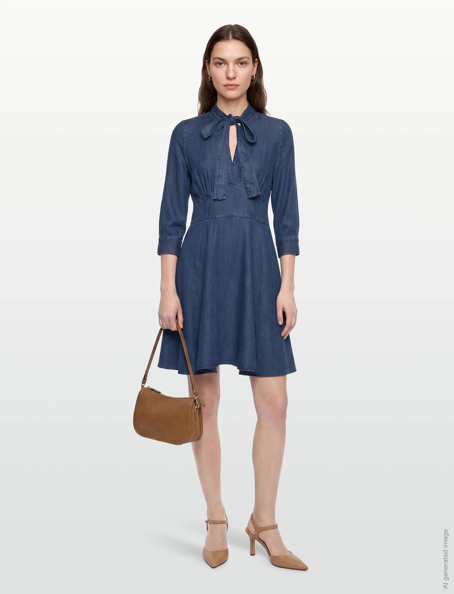 HUGO - Kingi - jeanskleider - bright blue - 0