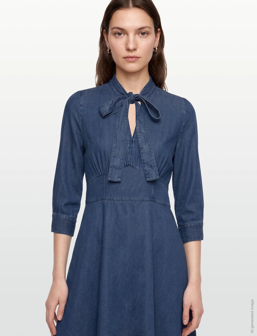 HUGO - Kingi - jeanskleider - bright blue - 3