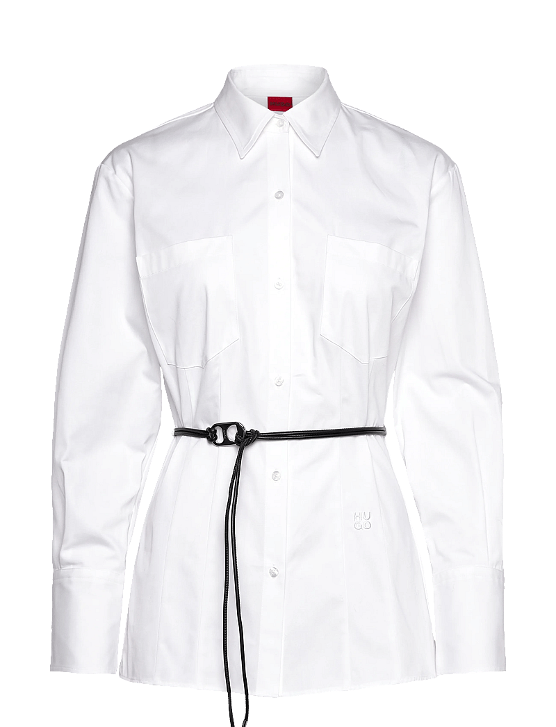 HUGO - Everlee - langärmlige hemden - white - 0