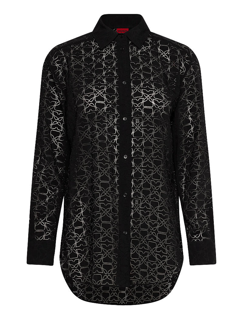 HUGO - The Oversize Shirt - long-sleeved shirts - open miscellaneous - 0