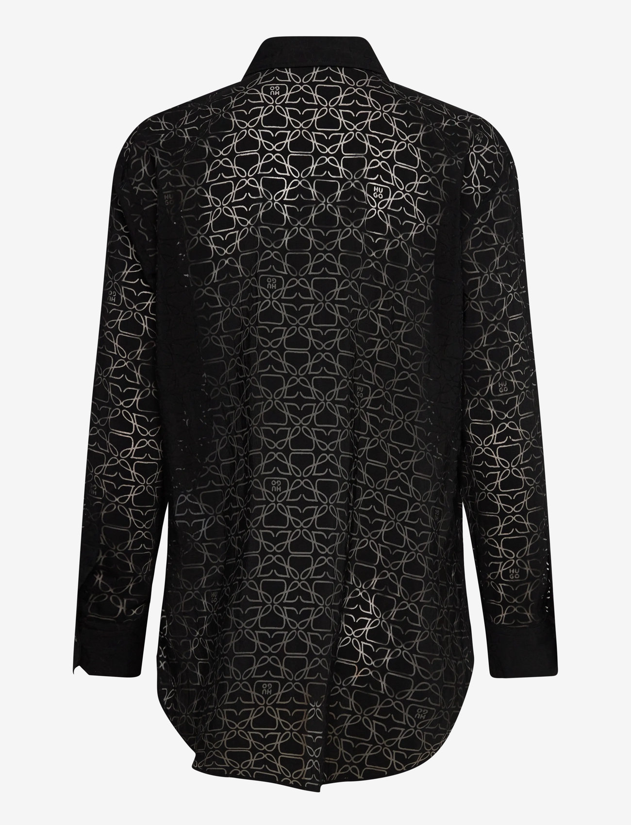 HUGO - The Oversize Shirt - långärmade skjortor - open miscellaneous - 1