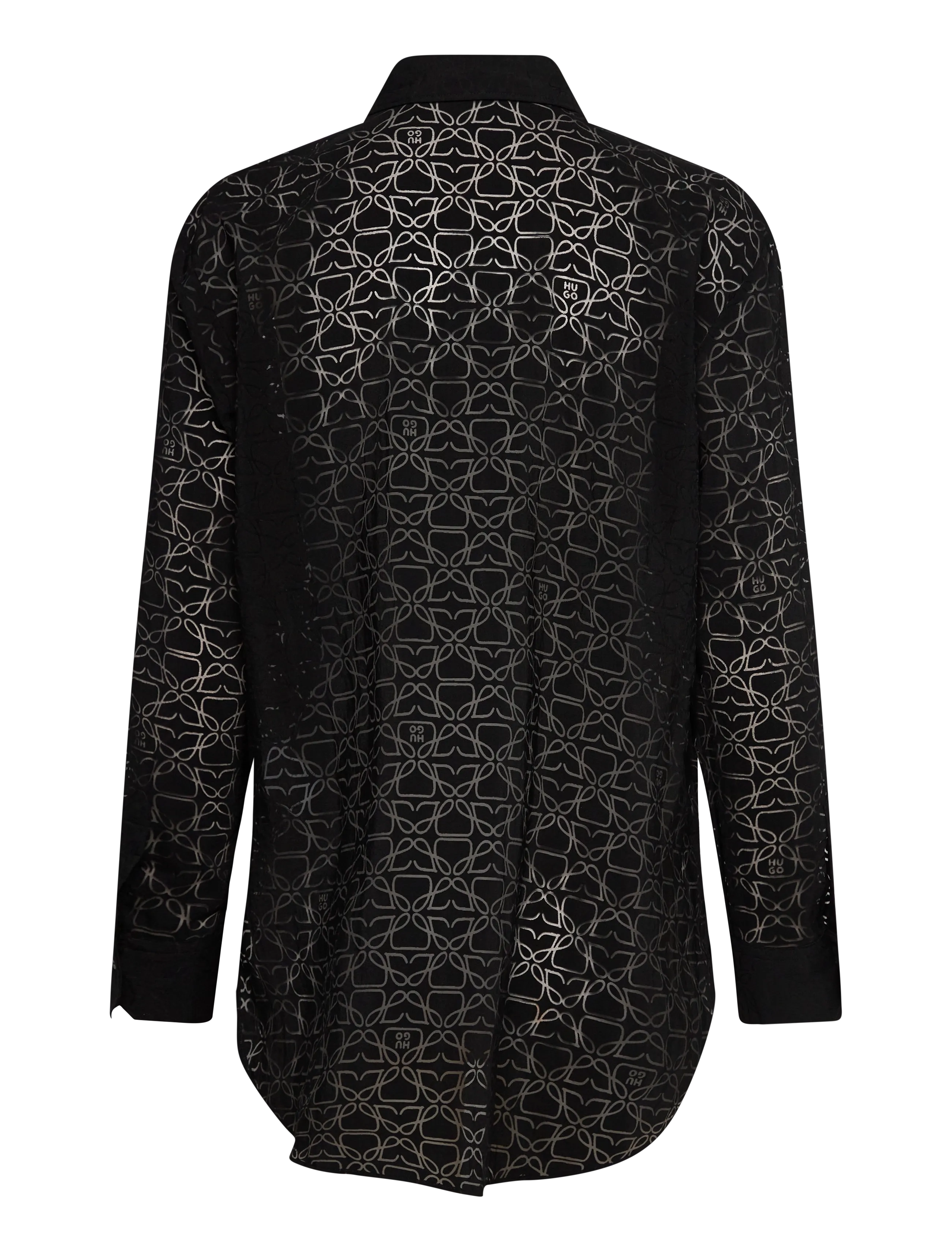 HUGO - The Oversize Shirt - langärmlige hemden - open miscellaneous - 1