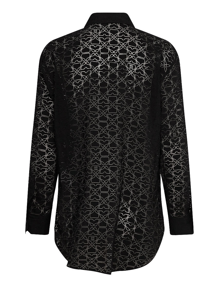 HUGO - The Oversize Shirt - langärmlige hemden - open miscellaneous - 1