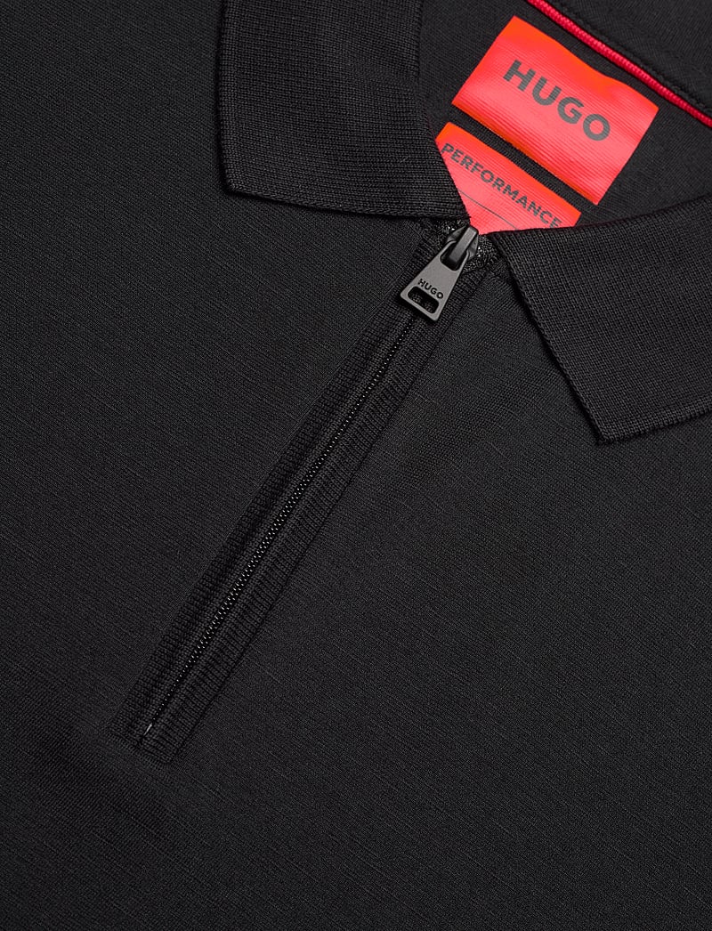 HUGO - Dekok233 - kortärmade pikéer - black - 2