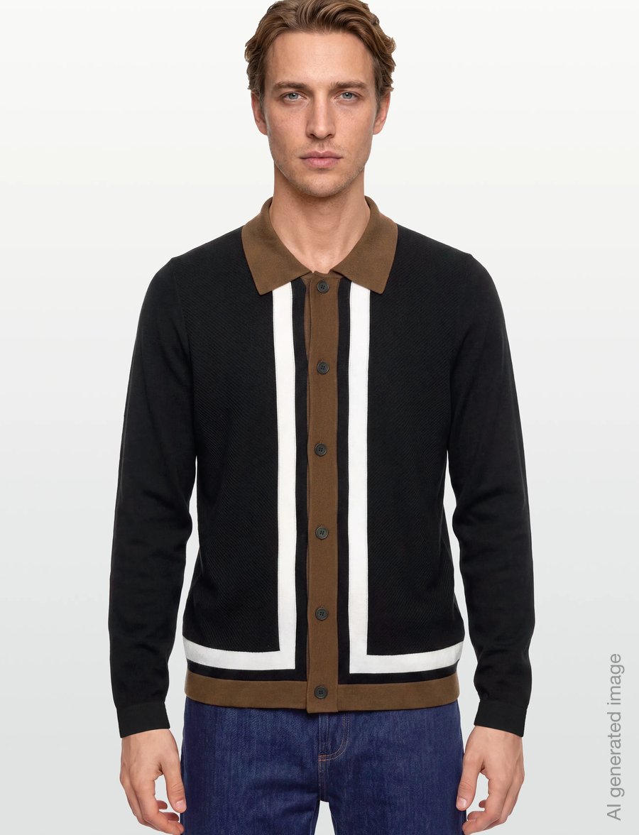 HUGO - Splon - kardiganid - black - 3