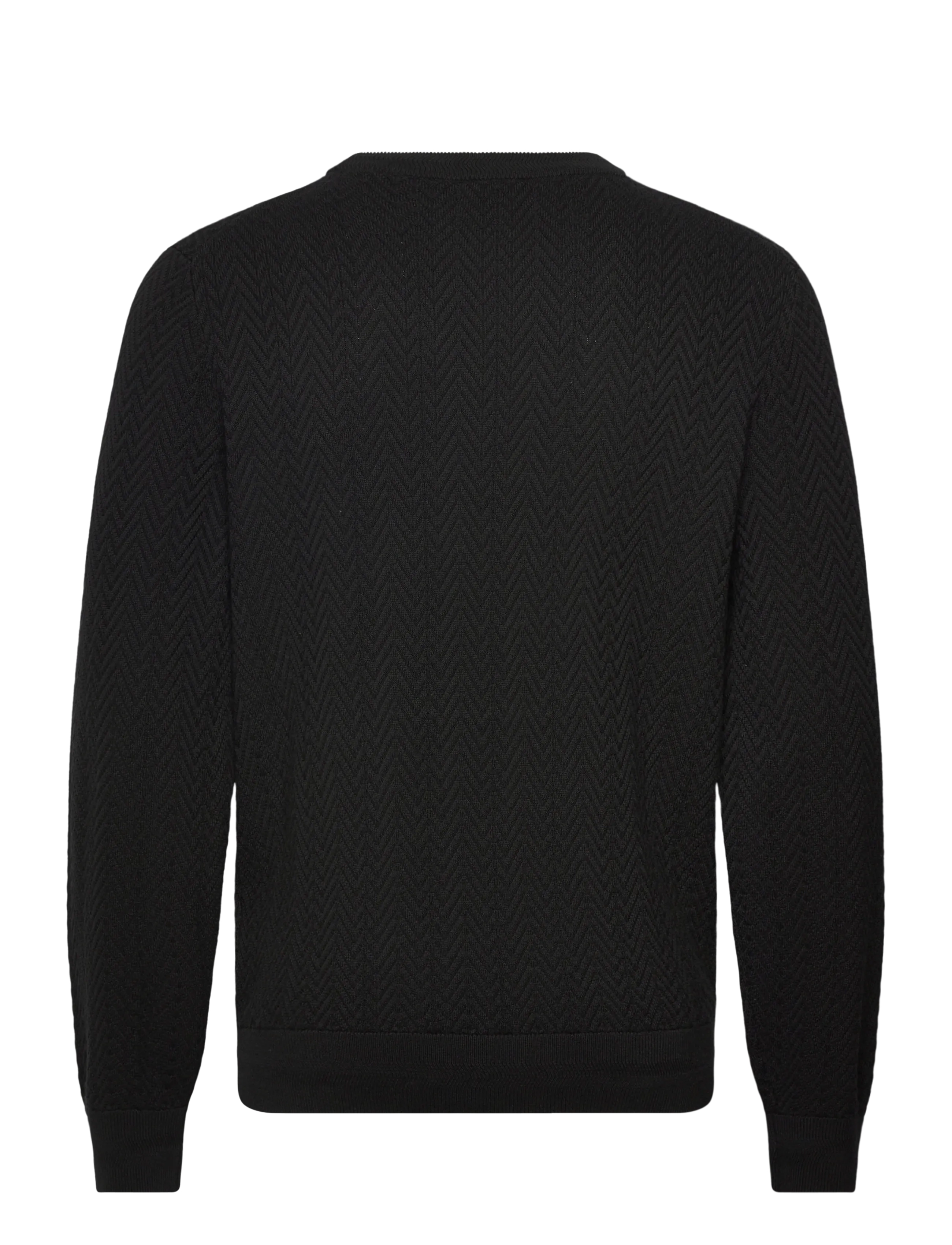 HUGO - Simo - basic-strickmode - black - 1